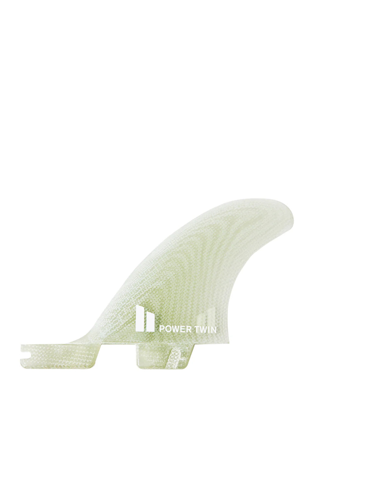 FCS II Fins Power Twin+1 PG Clear