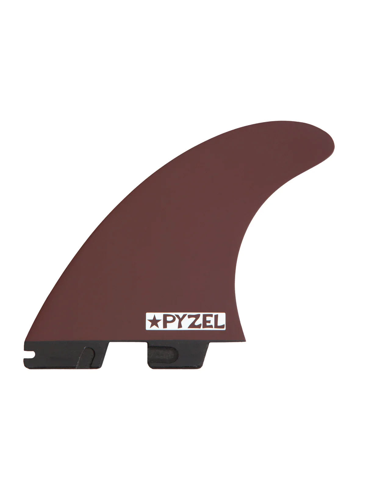 FCS II Fins Pyzel PC Black Shiraz Tri Fin Set Medium