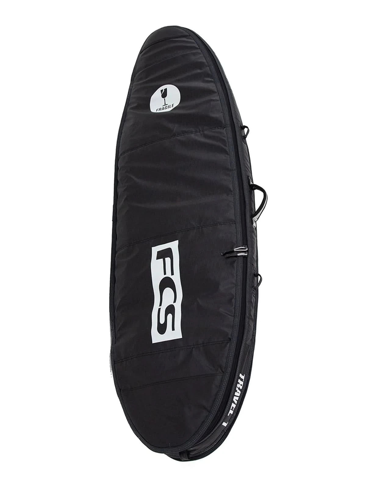 FCS Fins Surfboardbag Travel 1 Funboard 7'6 Black Grey