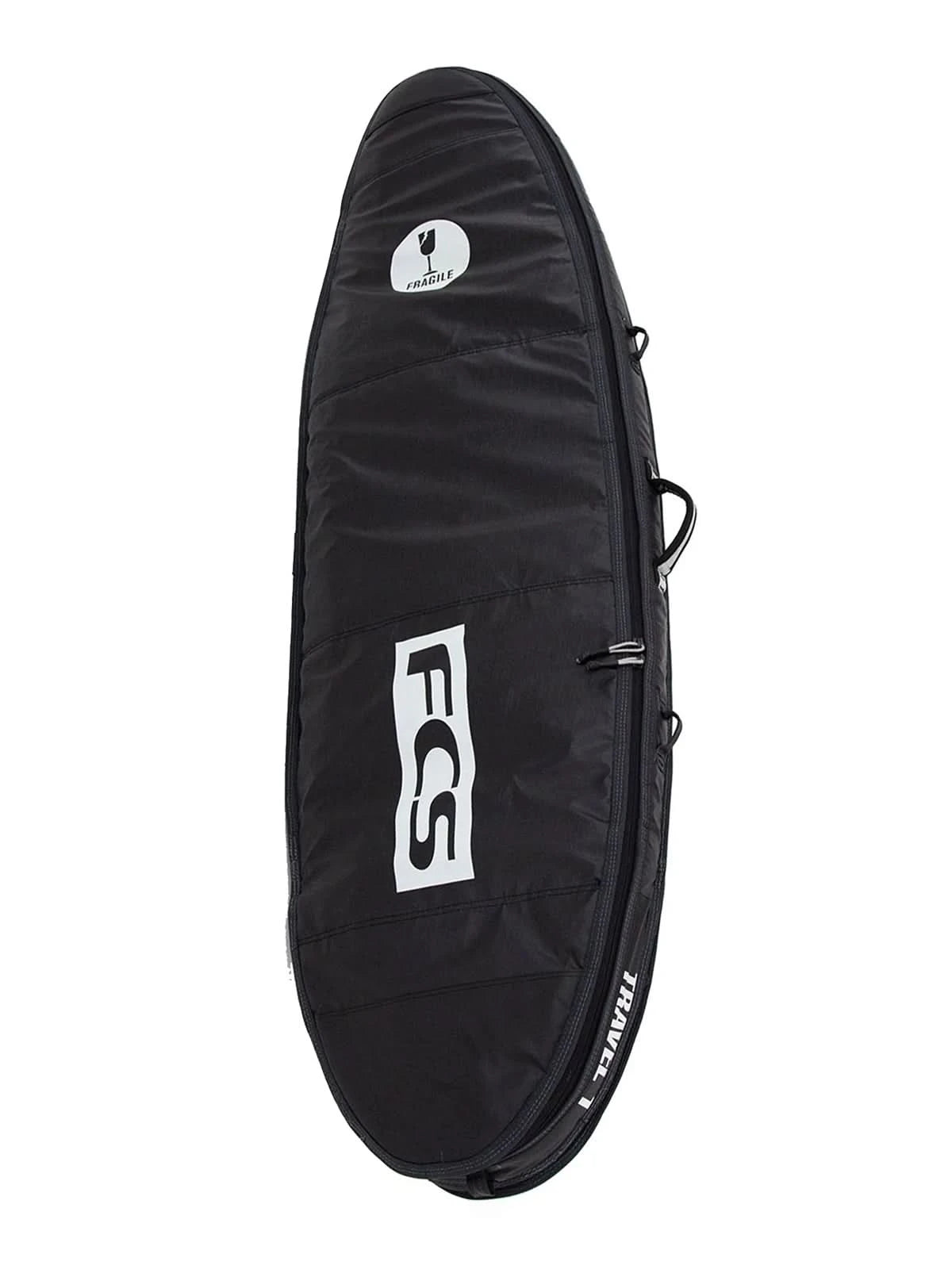 FCS Fins Surfboardbag Travel 1 Funboard 6'7 Black Grey