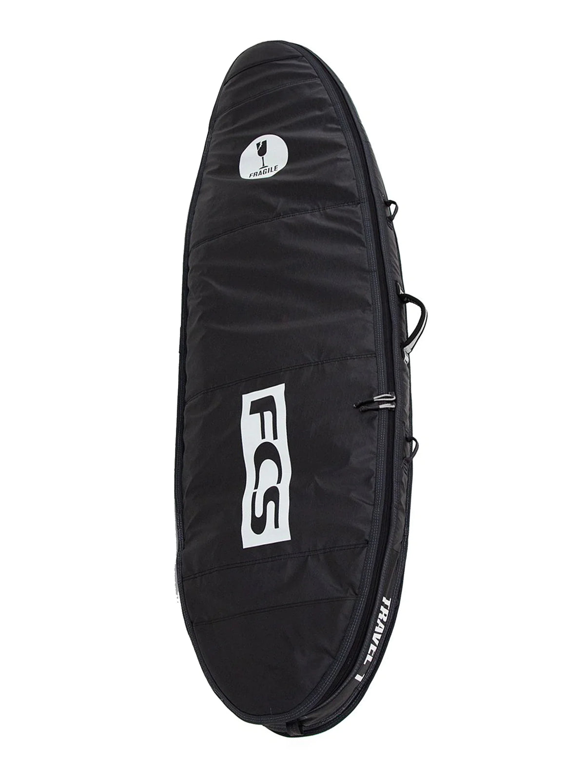 FCS Fins Surfboardbag Travel 1 Funboard 8'0 Black Grey