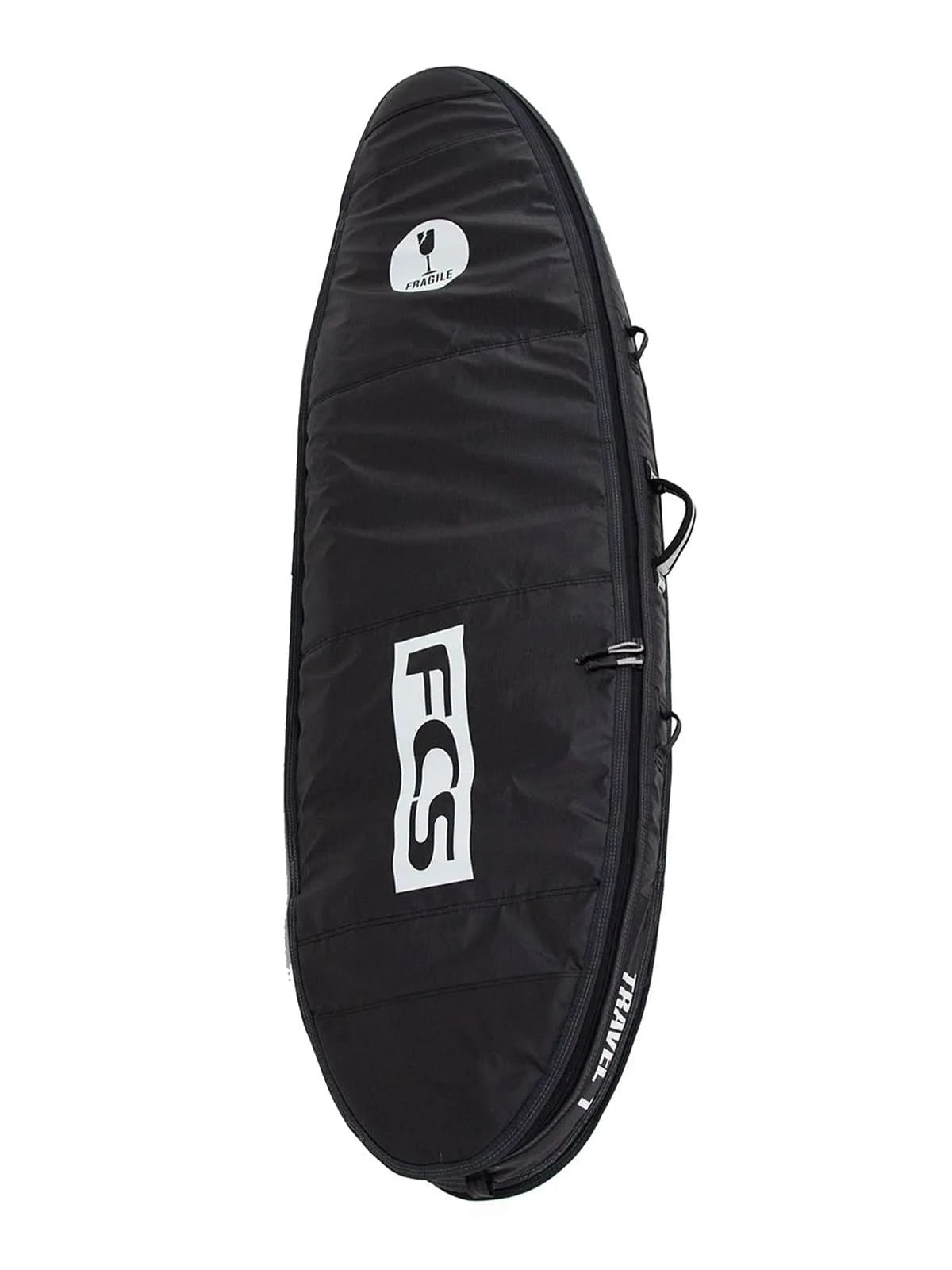 FCS Fins Surfboardbag Travel 1 Funboard 6'3 Black Grey