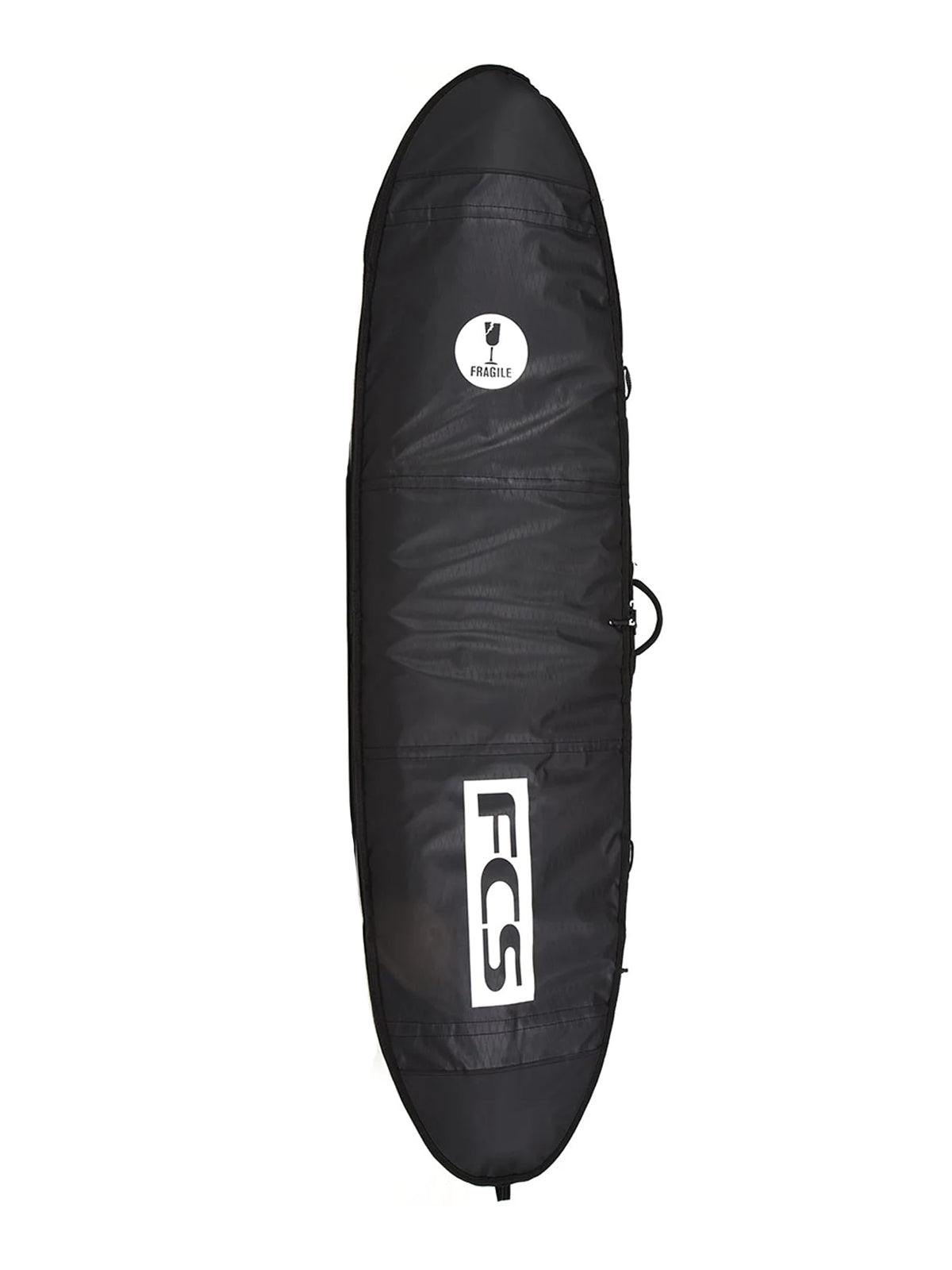 FCS Fins Surfboardbag Travel 1 Longboard 9'6 Black Grey