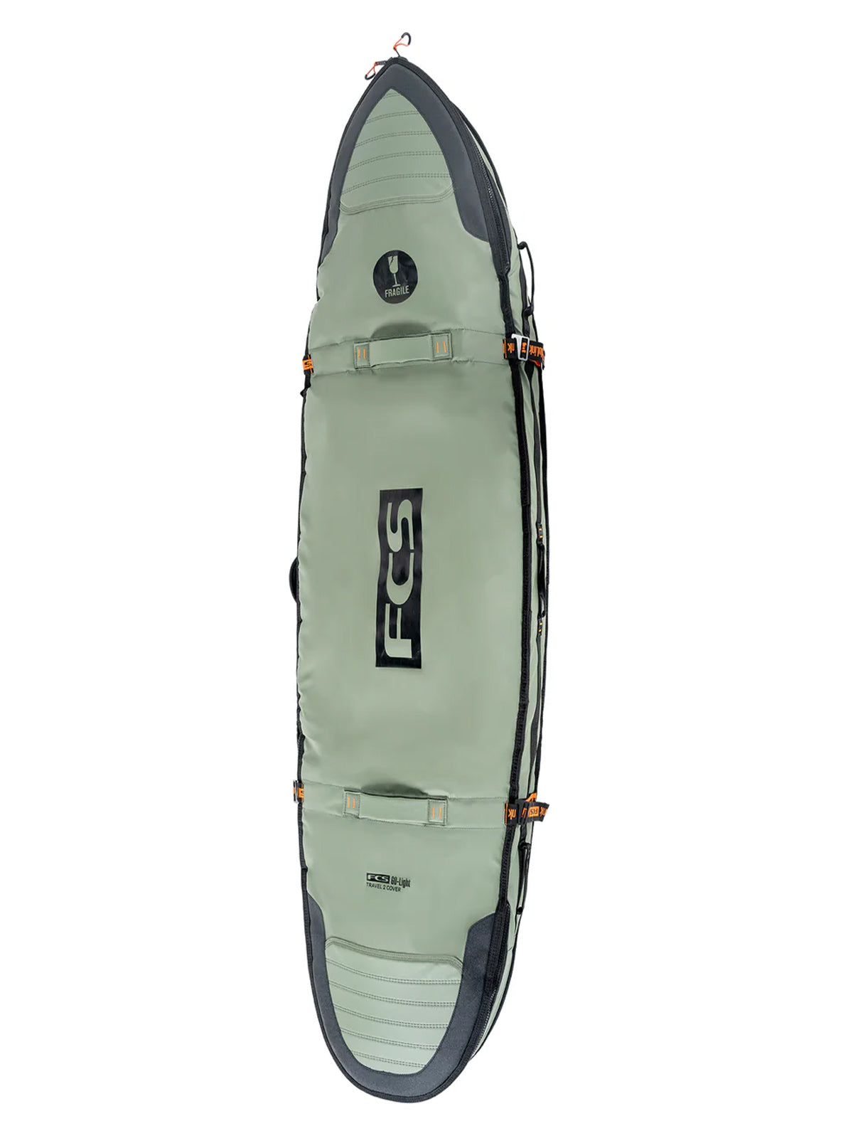 FCS Travel 2 Mid-Length Cover 7'0" Alpine