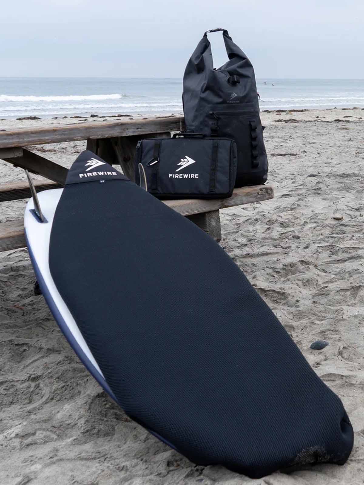 Firewire Surfboards Black Mesh Sock Shortboard 6'0