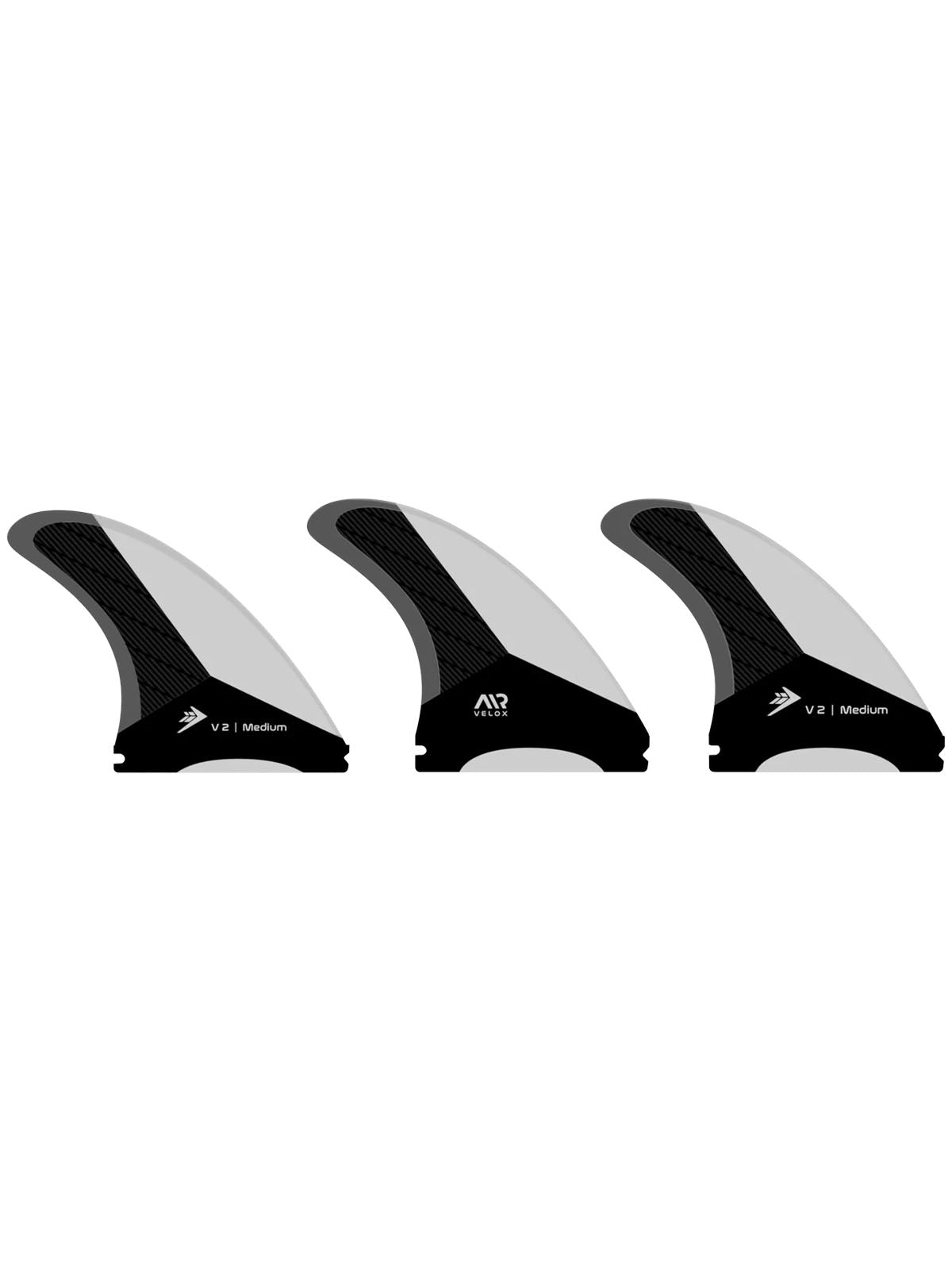 Firewire Surfboards Velox 3-Fin Set White Medium