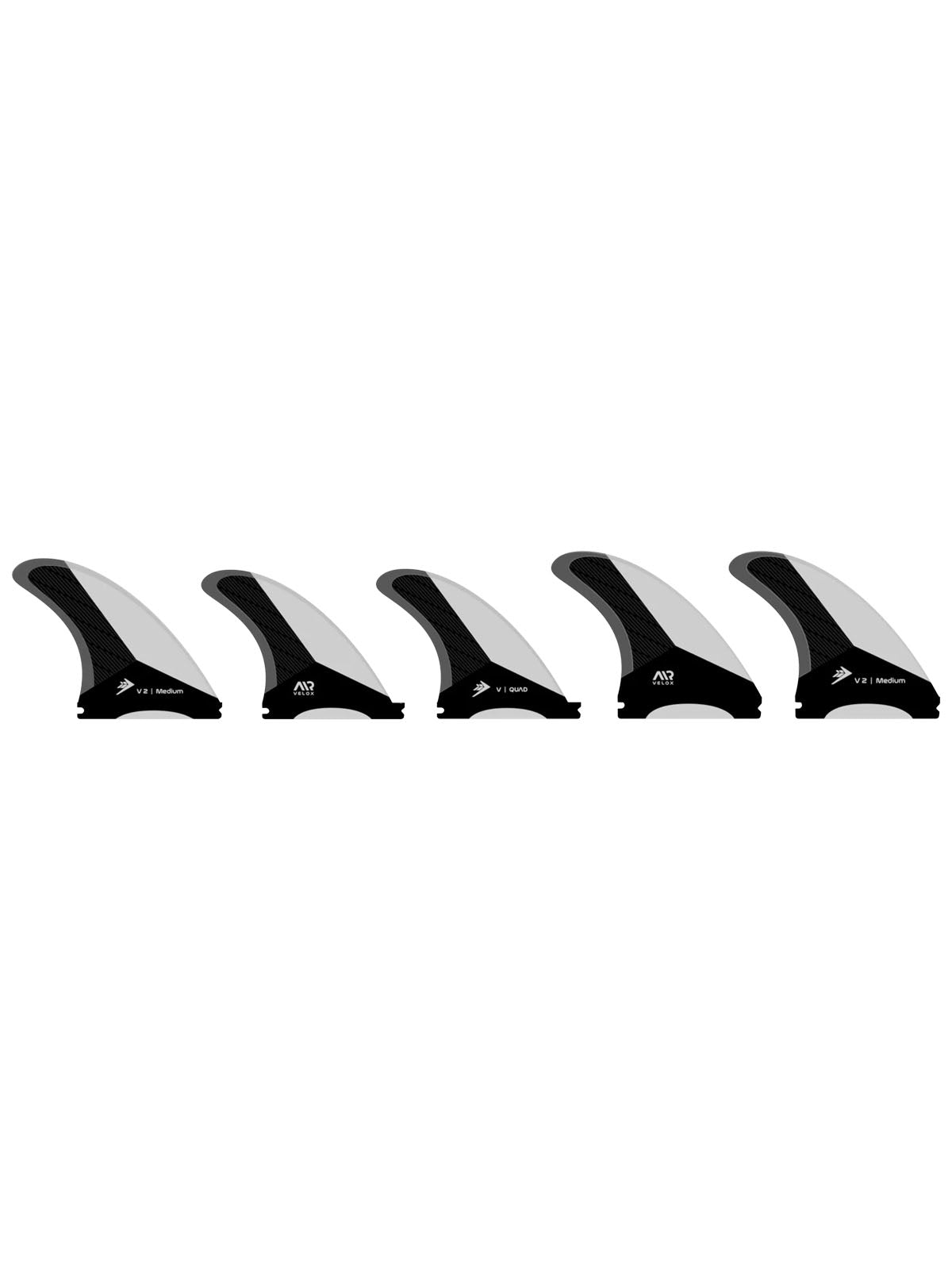 Firewire Surfboards Velox 5-Fin Set White Medium