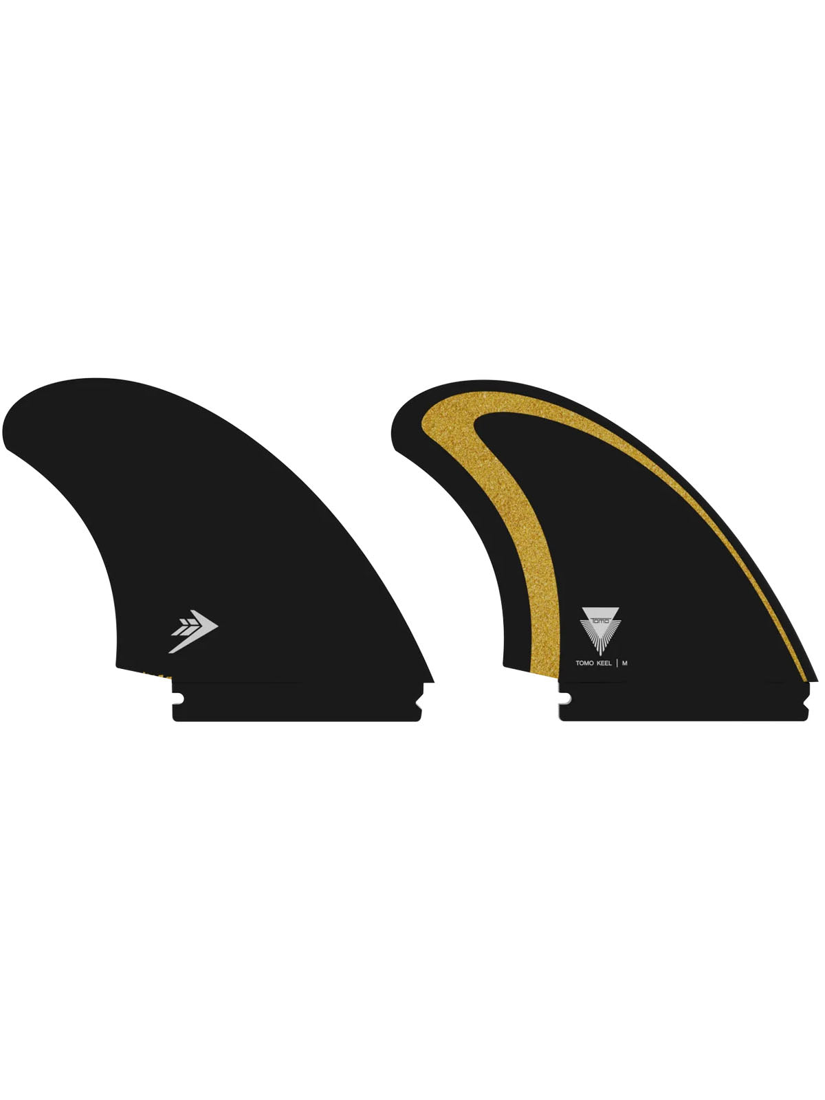Firewire Surfboards Tomo Max Keel Fin Set Black Large
