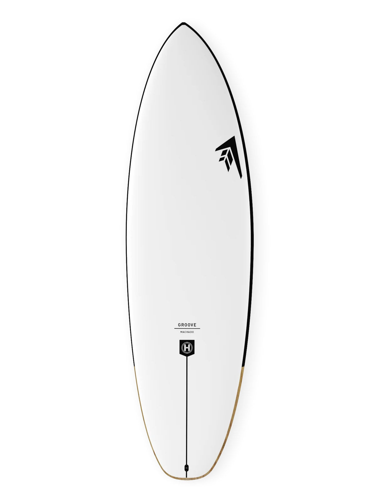 Firewire Surfboards Groove Helium Squash Tail White 5'10