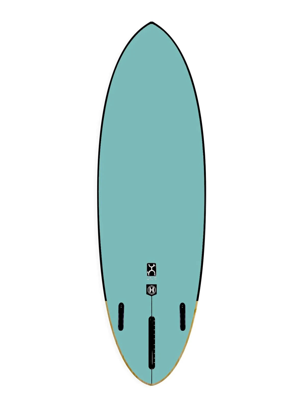 Firewire Surfboards Helium Sunday Futures 2 + 1 Fin 6'0 Round Sea Foam