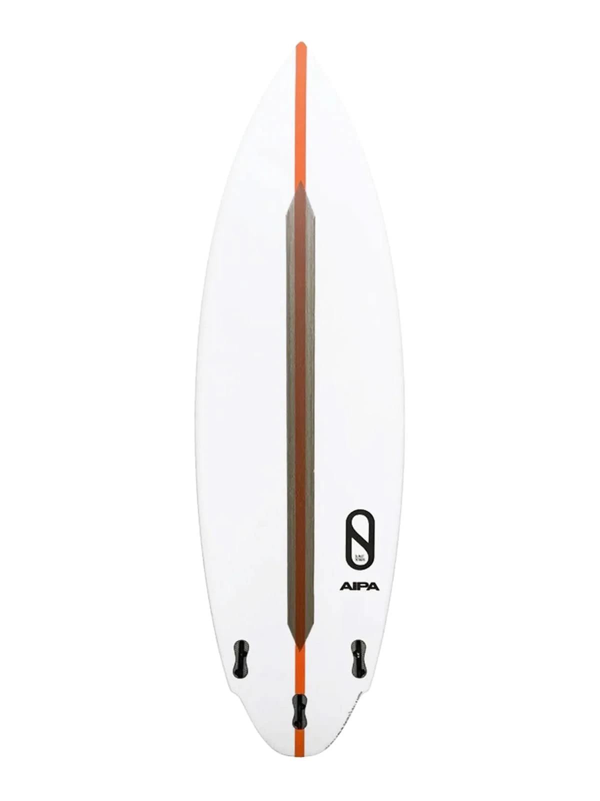 Firewire Surfboards LFT Flat Earth FCS2 3-Fin 5'9 Round Orange
