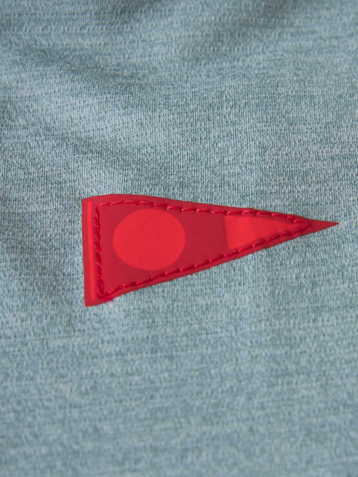 Florence Marine X Airtex Short Sleeve UPF30 Shirt Heather Light Sea Blue