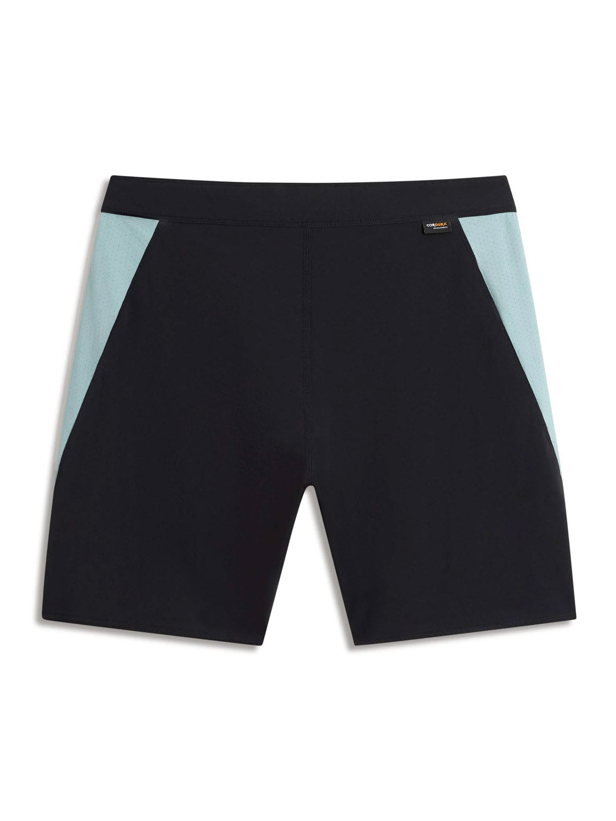 Florence Marine X Cordura Airtex Boardshort Black Lightest Sea Blue