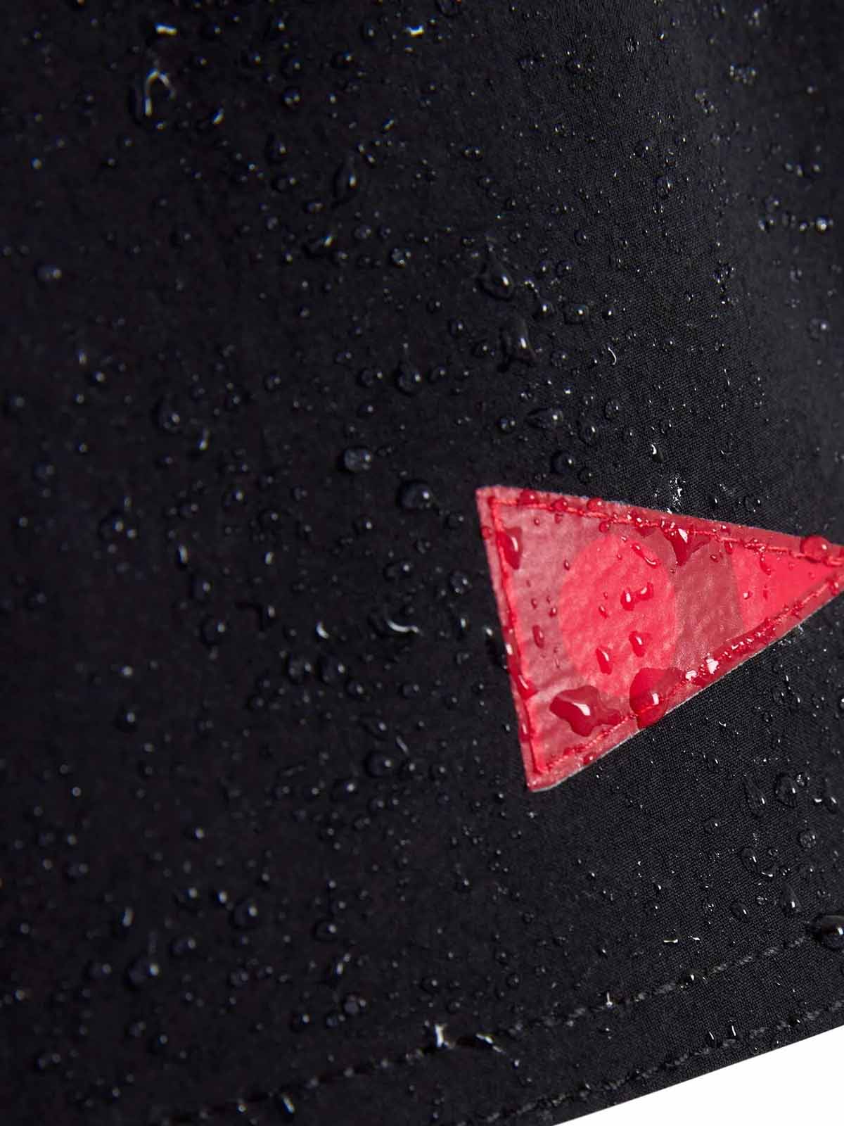 Florence Marine X Cordura Airtex Boardshort Black Lightest Sea Blue