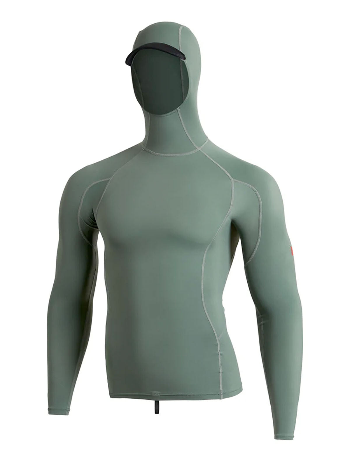 Florence Marine X Long Sleeve Hooded Rashguard Dark Sage