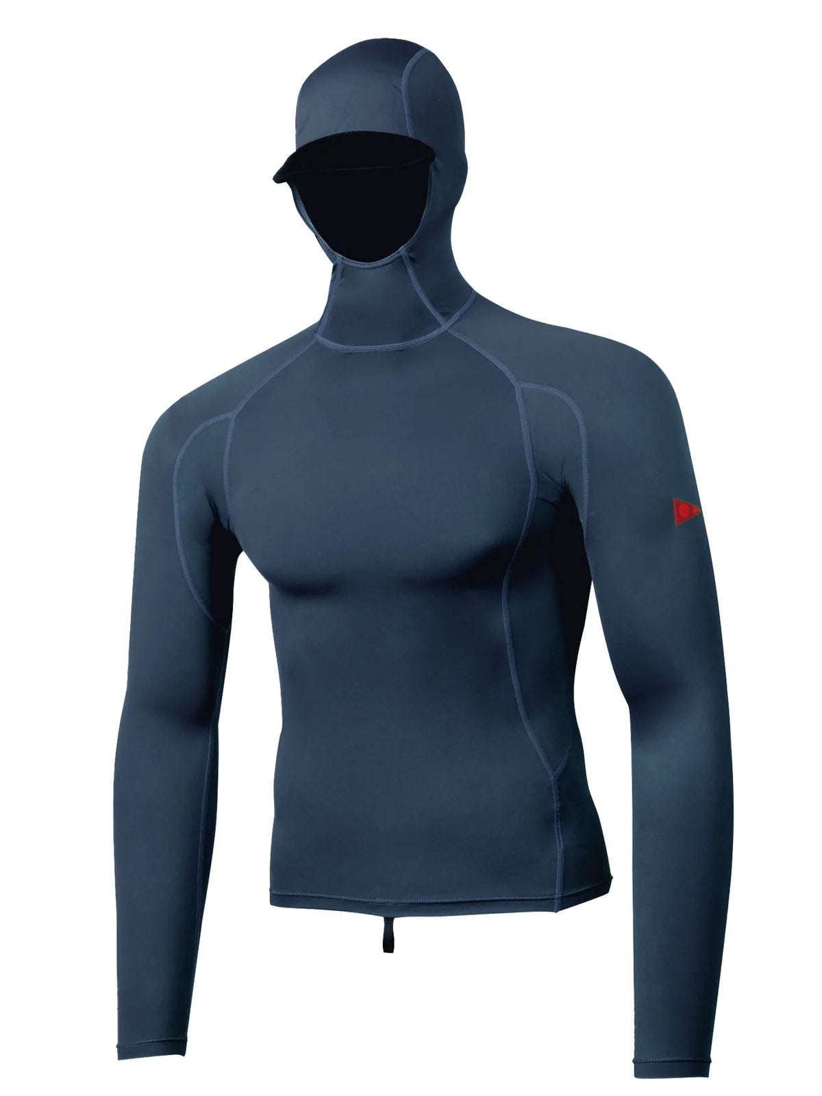 Florence Marine X Long Sleeve Hooded Rashguard Dark Navy