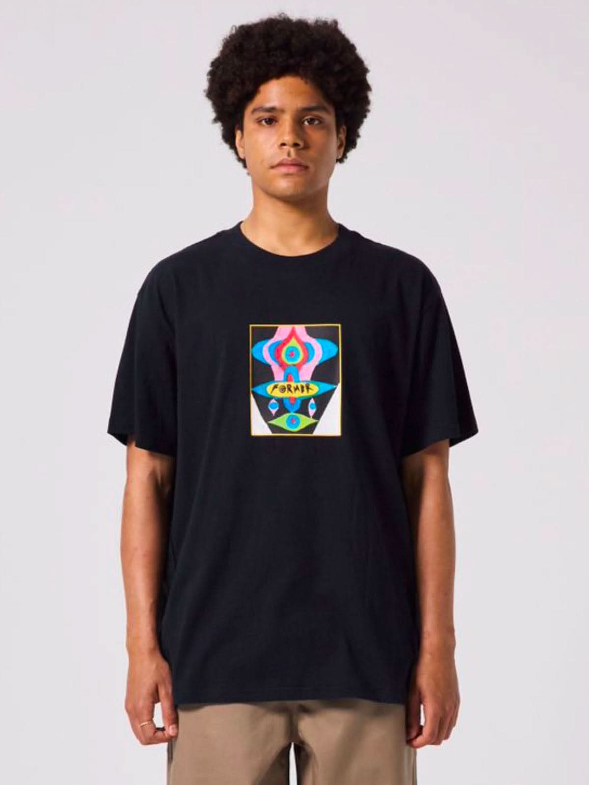 Former Droid Pastel T-Shirt Black