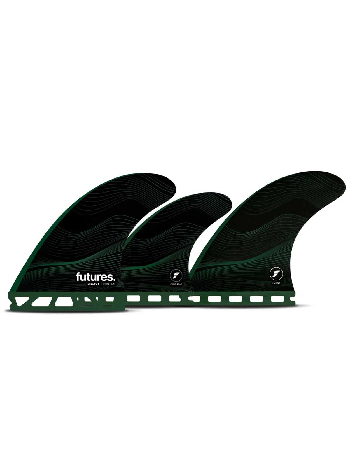 Futures Fins F8 Legacy Series Neutral 5-Fins Honeycomb Large
