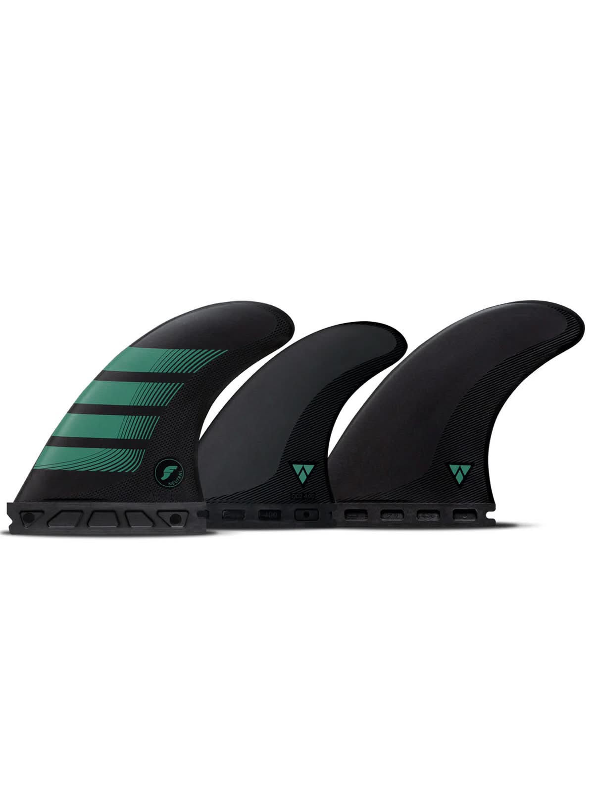 Futures Fins F6 5-Fin Alpha Series Carbon-Petrol Green Medium