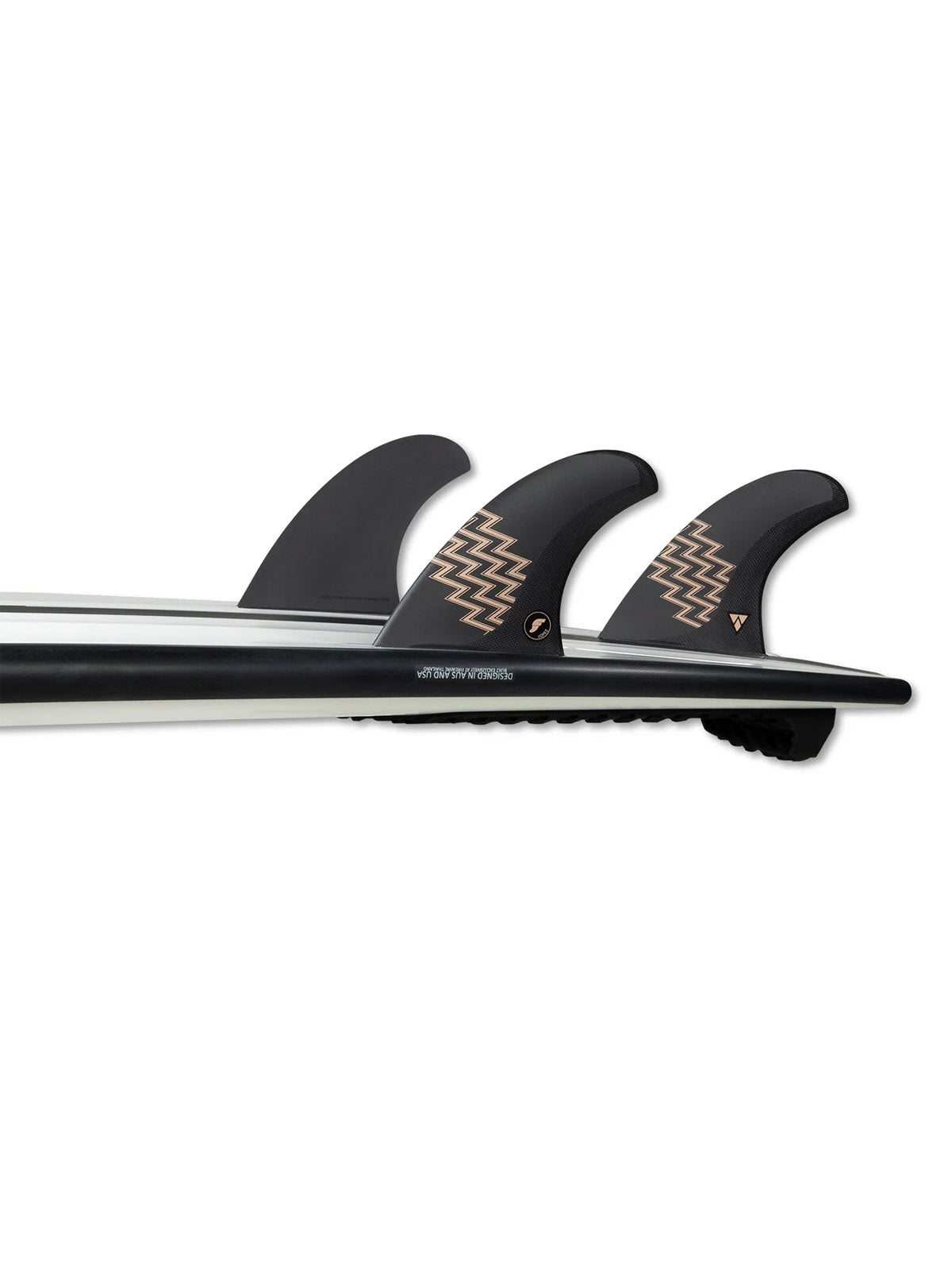 Futures Fins Gerry Lopez Alpha 5-Fin Black Brown Large
