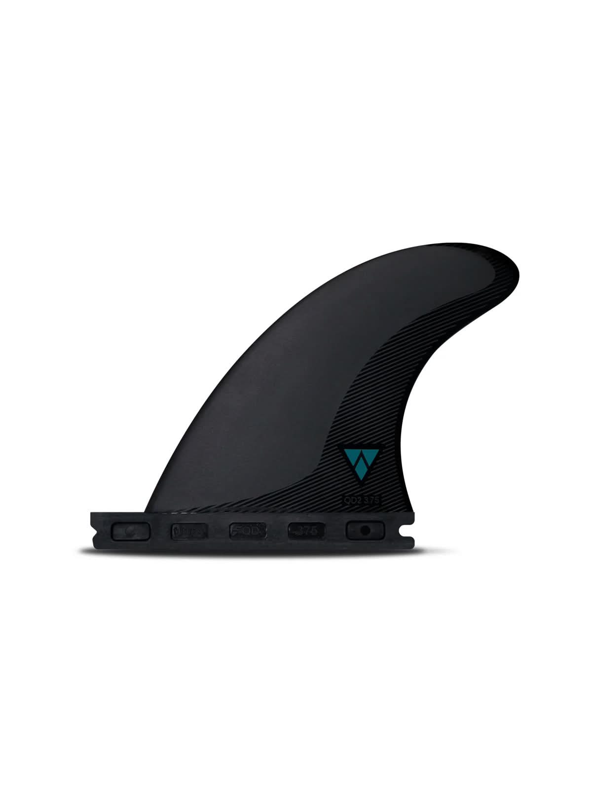 Futures Fins QD2 375 Alpha Series Carbon Blue