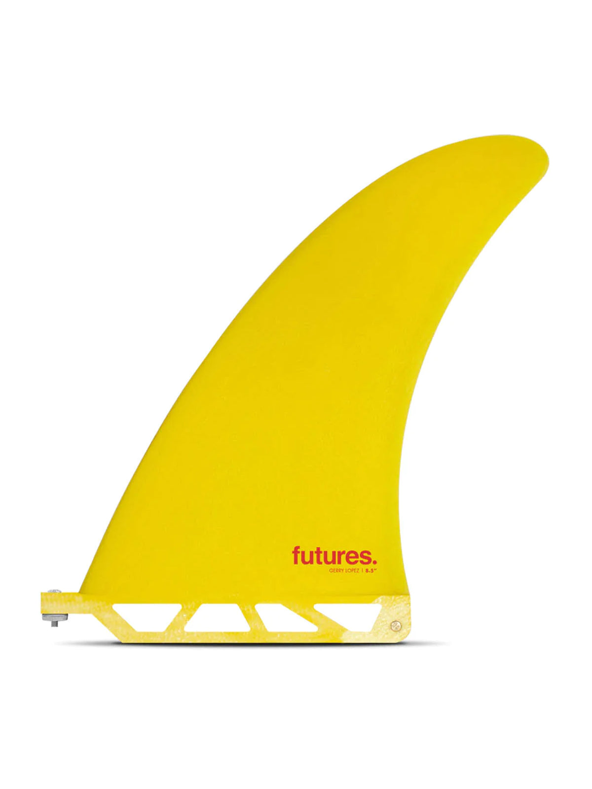 Futures Fins Single Fin Gerry Lopez 8.5 Fiberglass Yellow