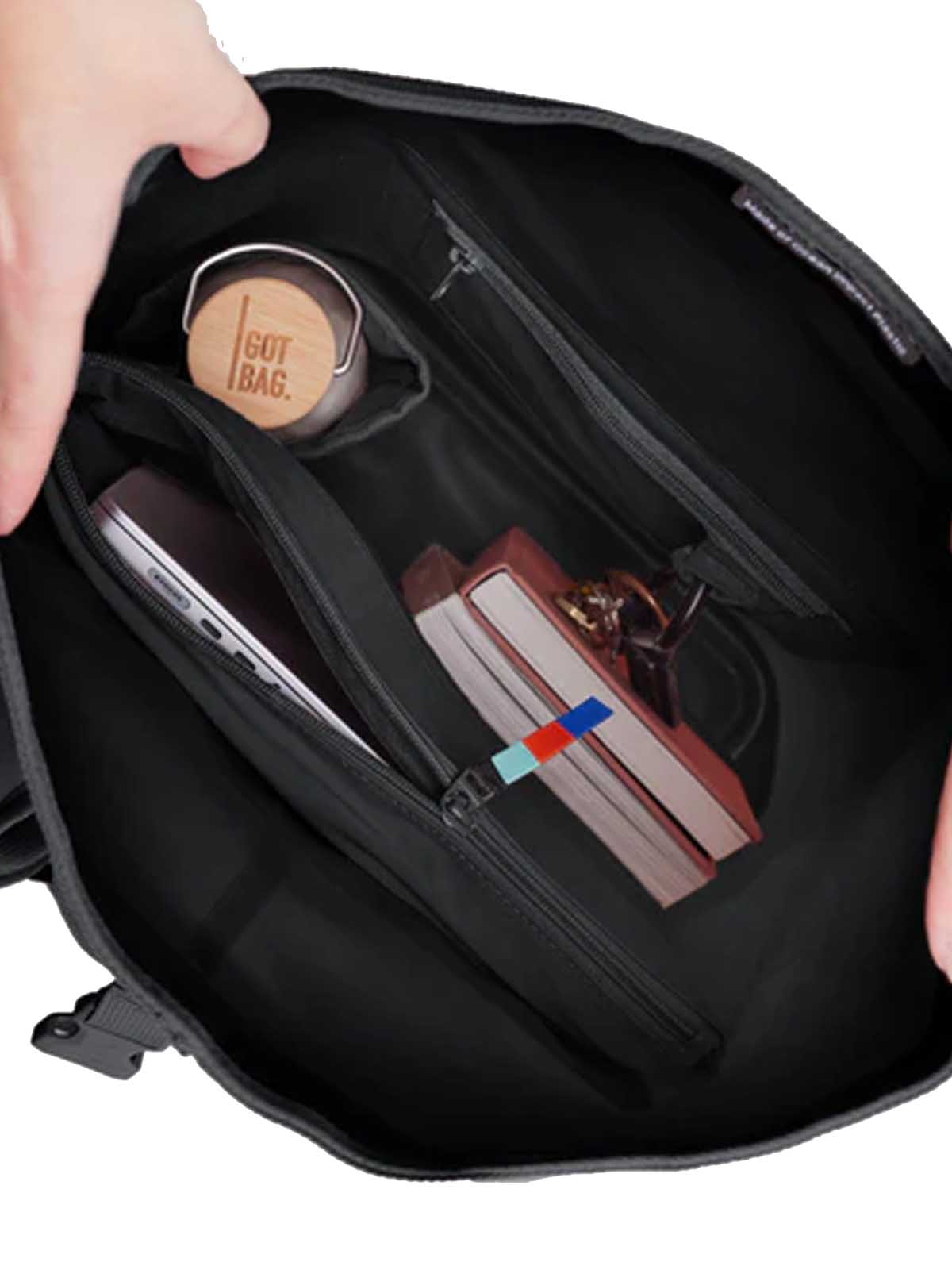 Got Bag Rolltop 2.0 Black