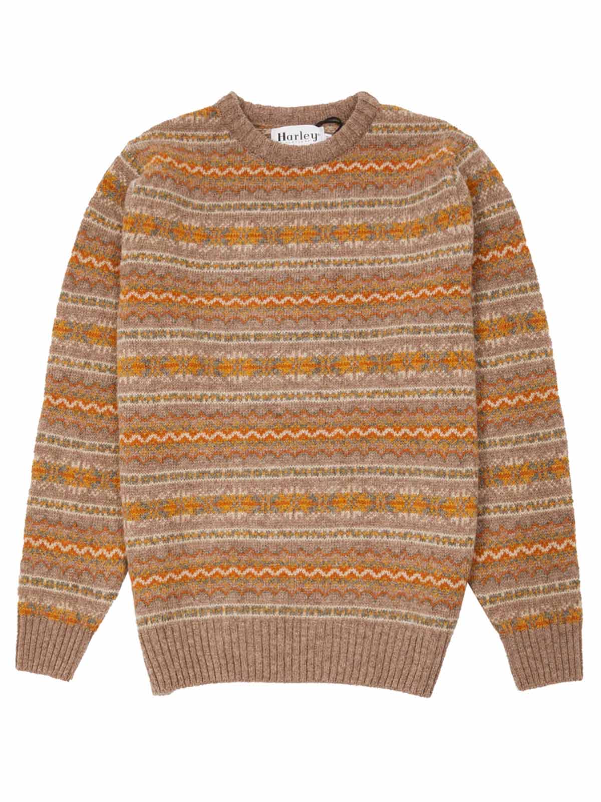 Harley of Scotland Pullover Nutmeg