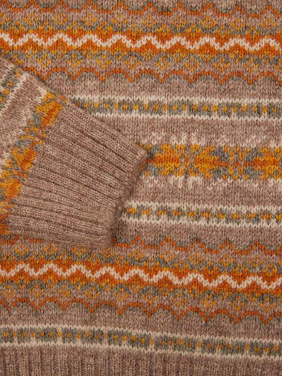 Harley of Scotland Pullover Nutmeg