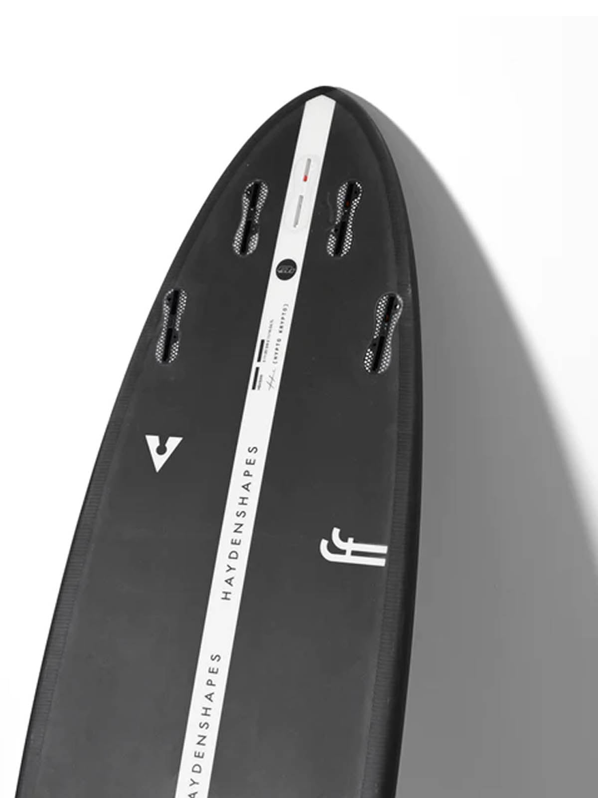 Haydenshapes Hypto Krypto FF 6'0" V FCSII Black Inverted