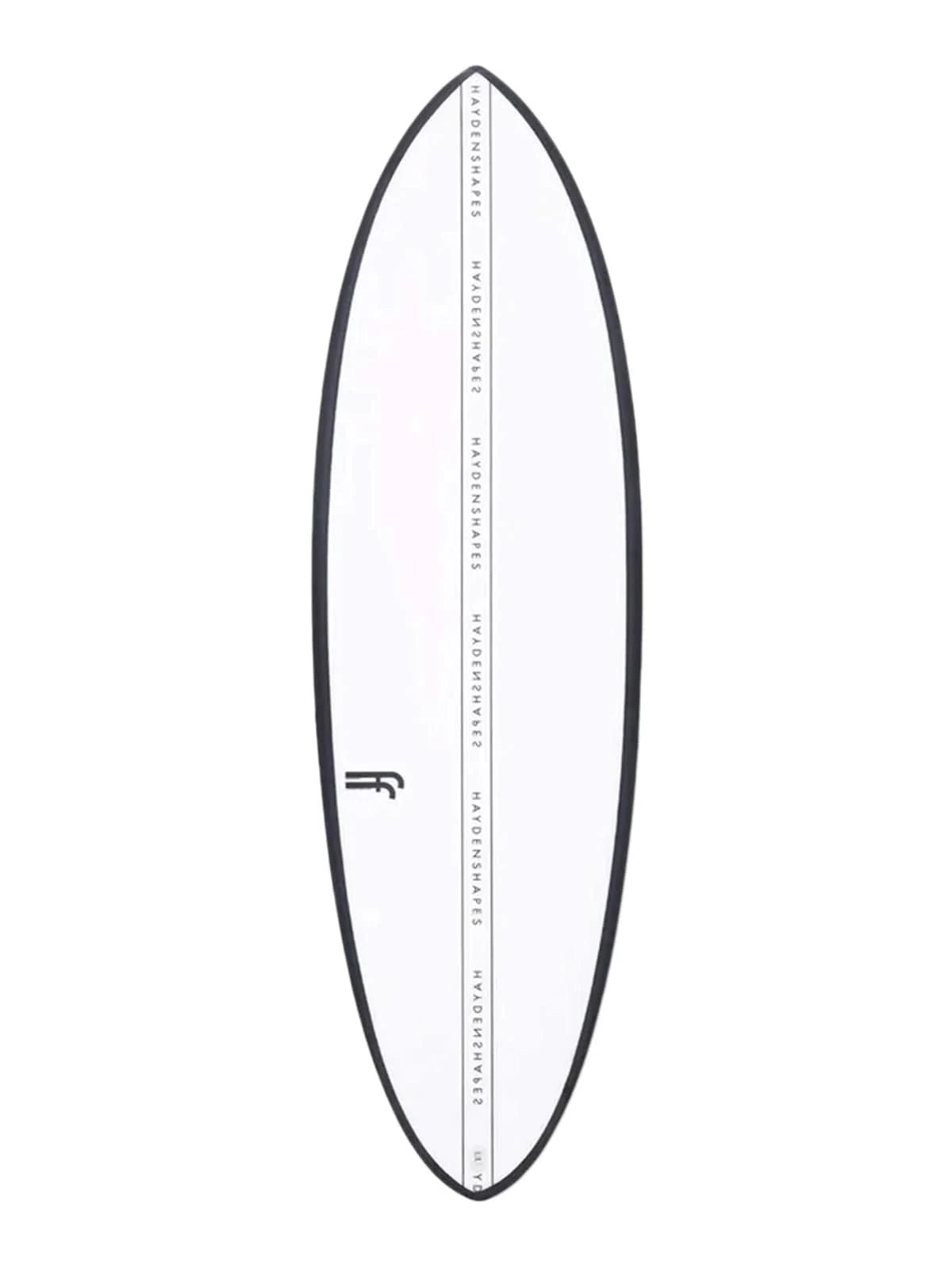 Haydenshapes Hypto Krypto FF 5'8" V FCSII Clear