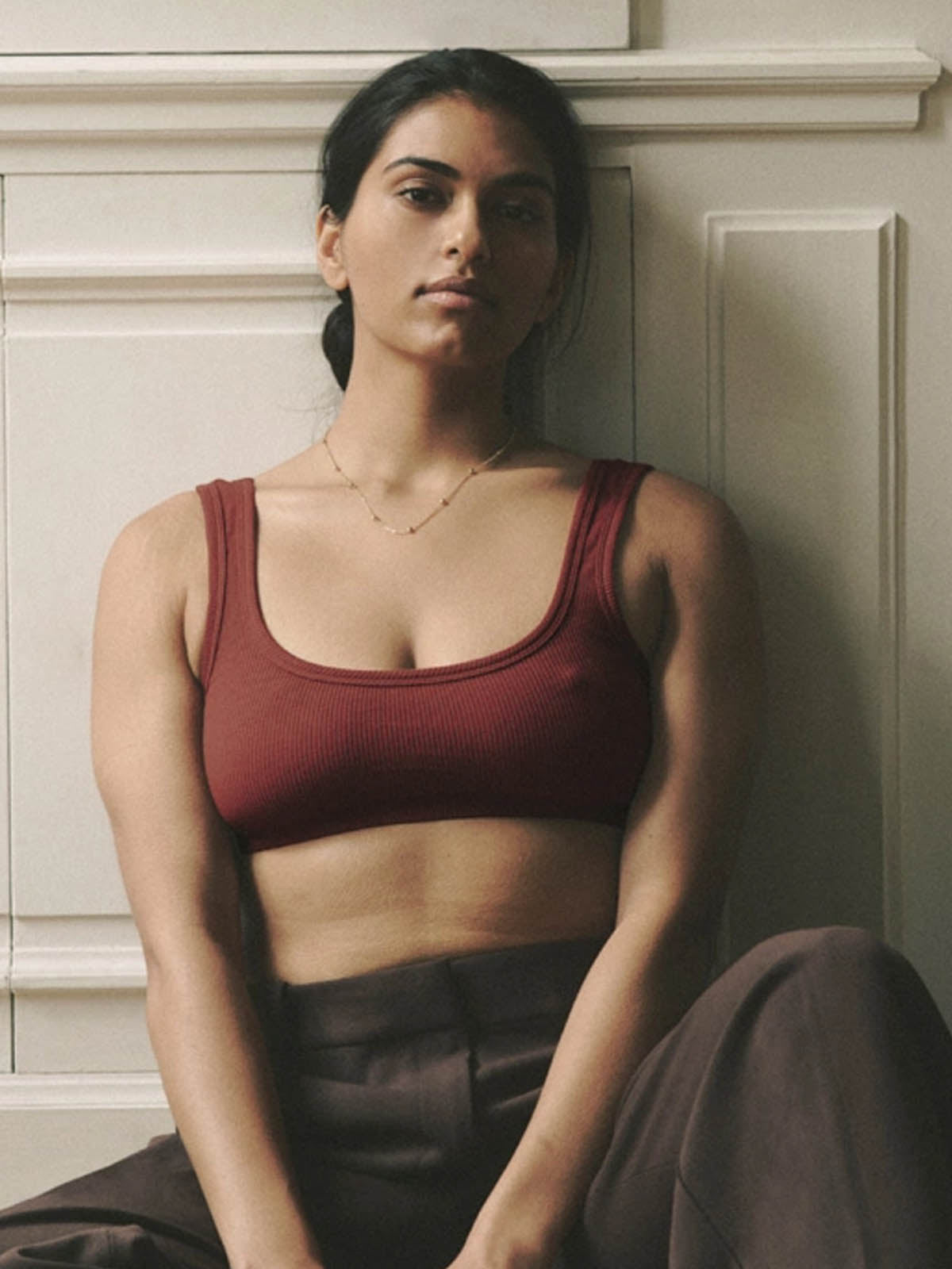 Hemen Biarritz Women Bra Nille Wine Red