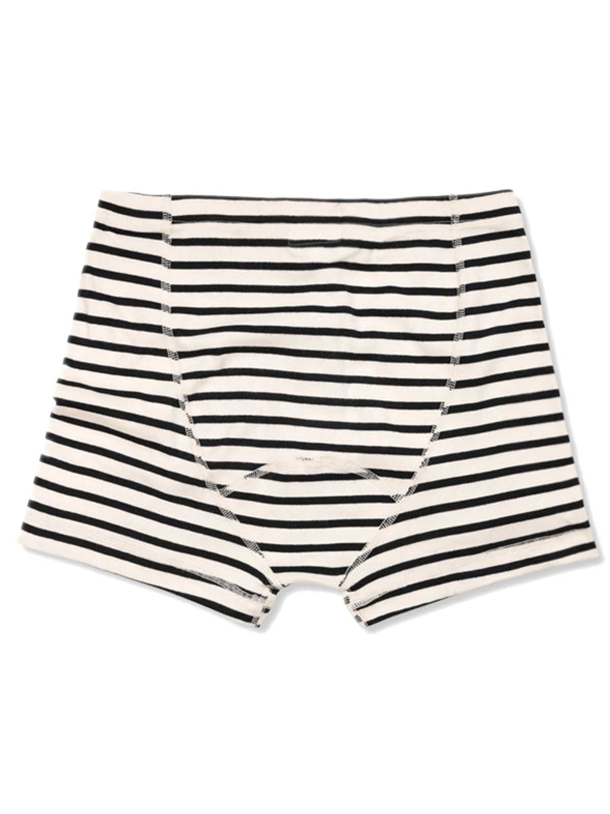Hemen Biarritz Boxer Albar Breton Stripes Black