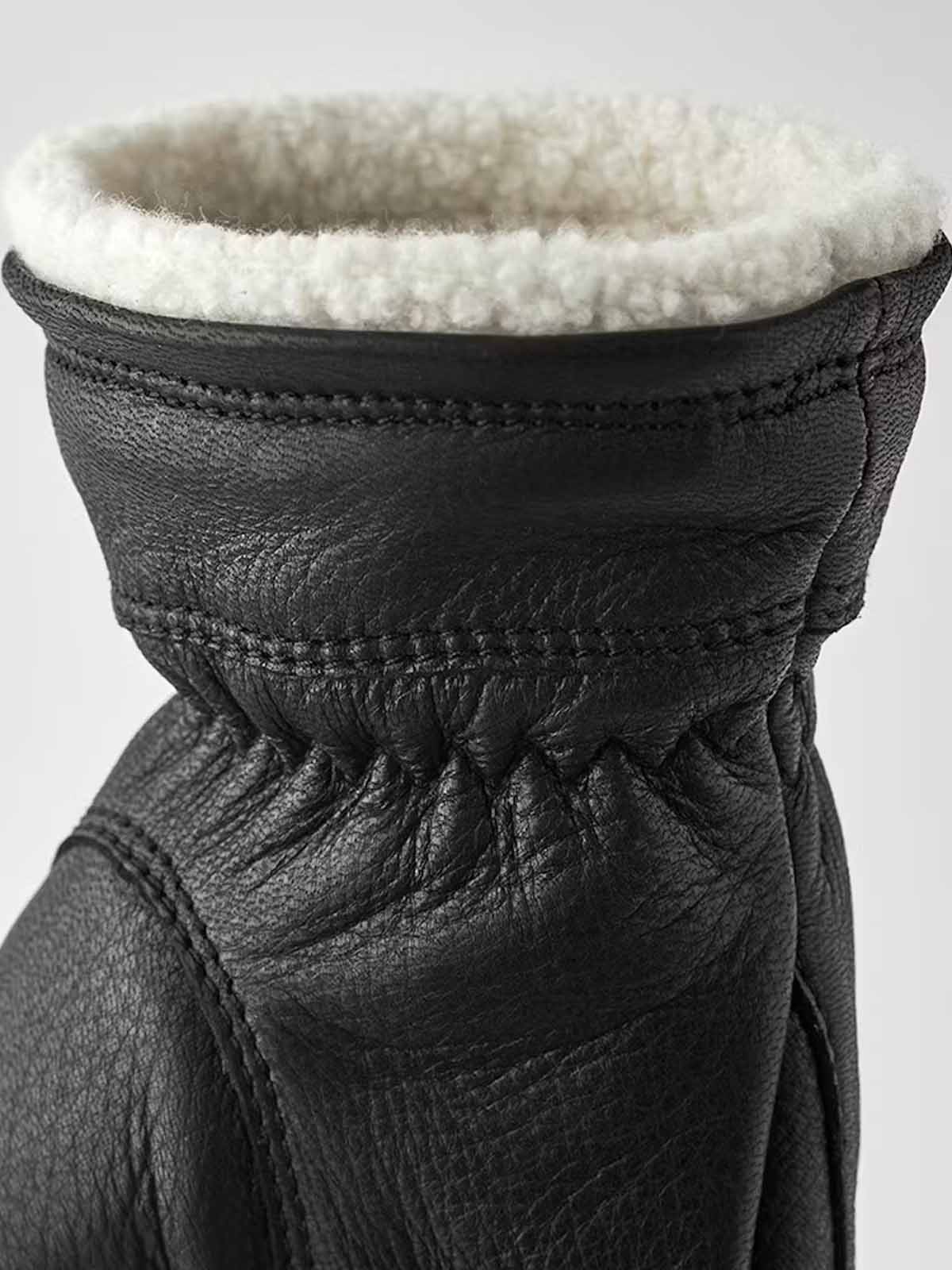 Hestra Gloves Women's Buvika Deerskin Black