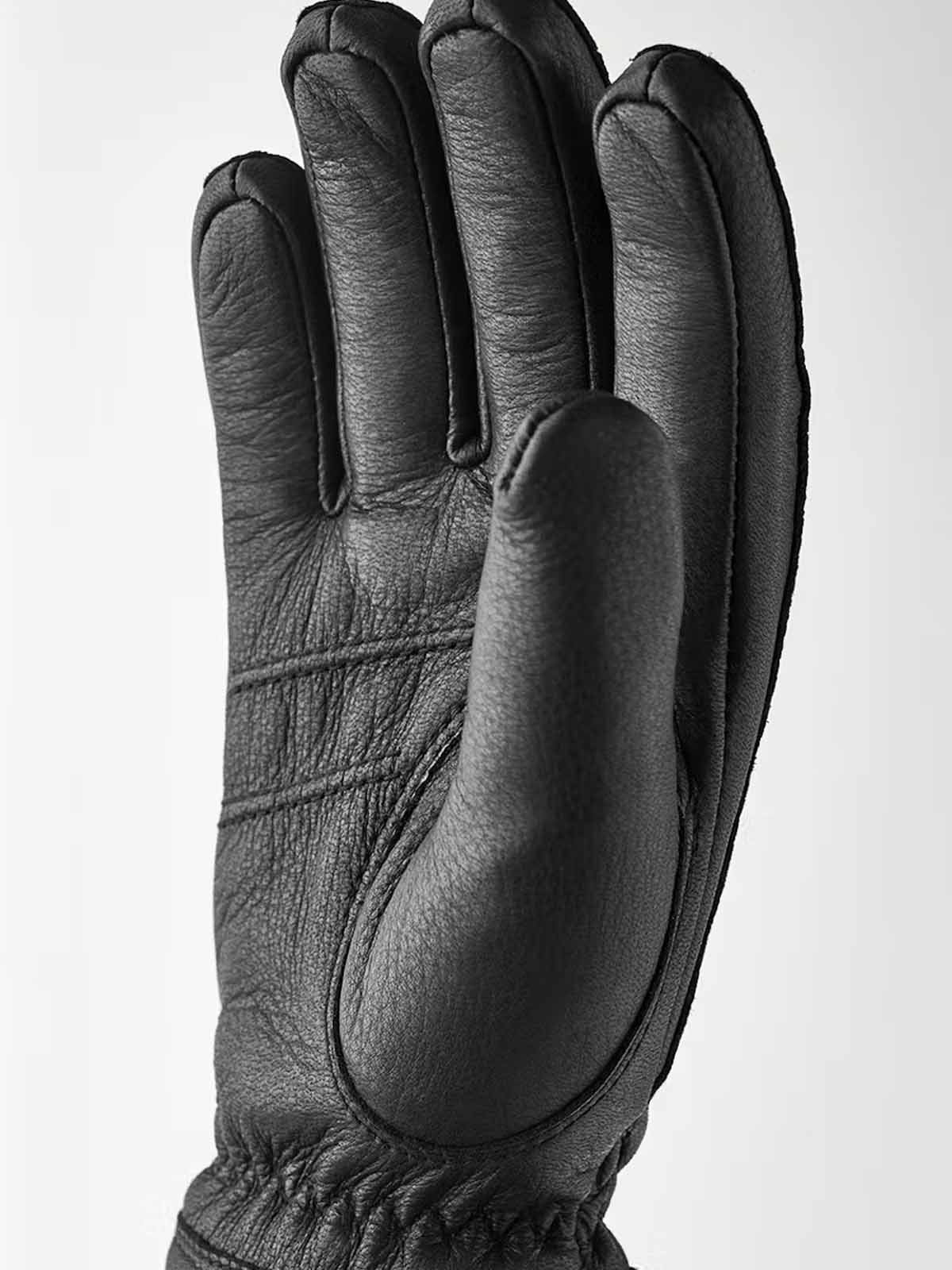 Hestra Gloves Women's Buvika Deerskin Black