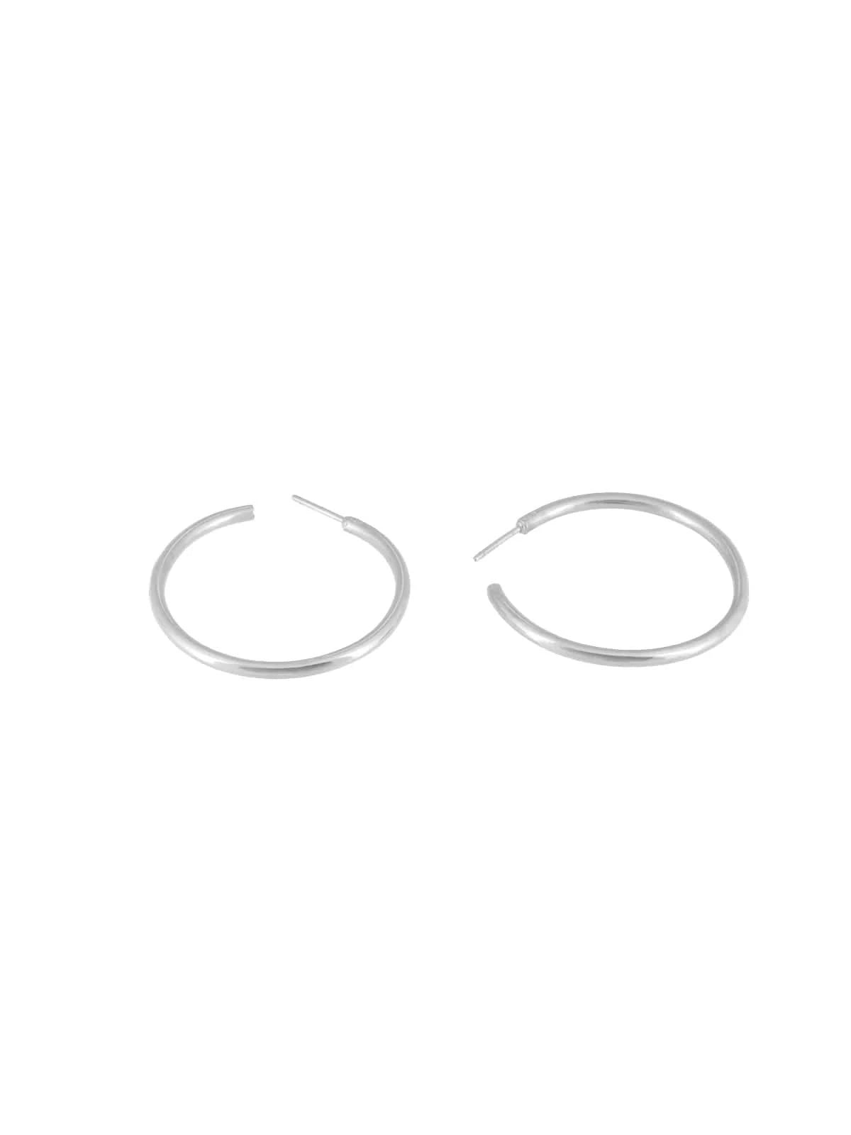 Les Solides Hoops 3.5 Silver