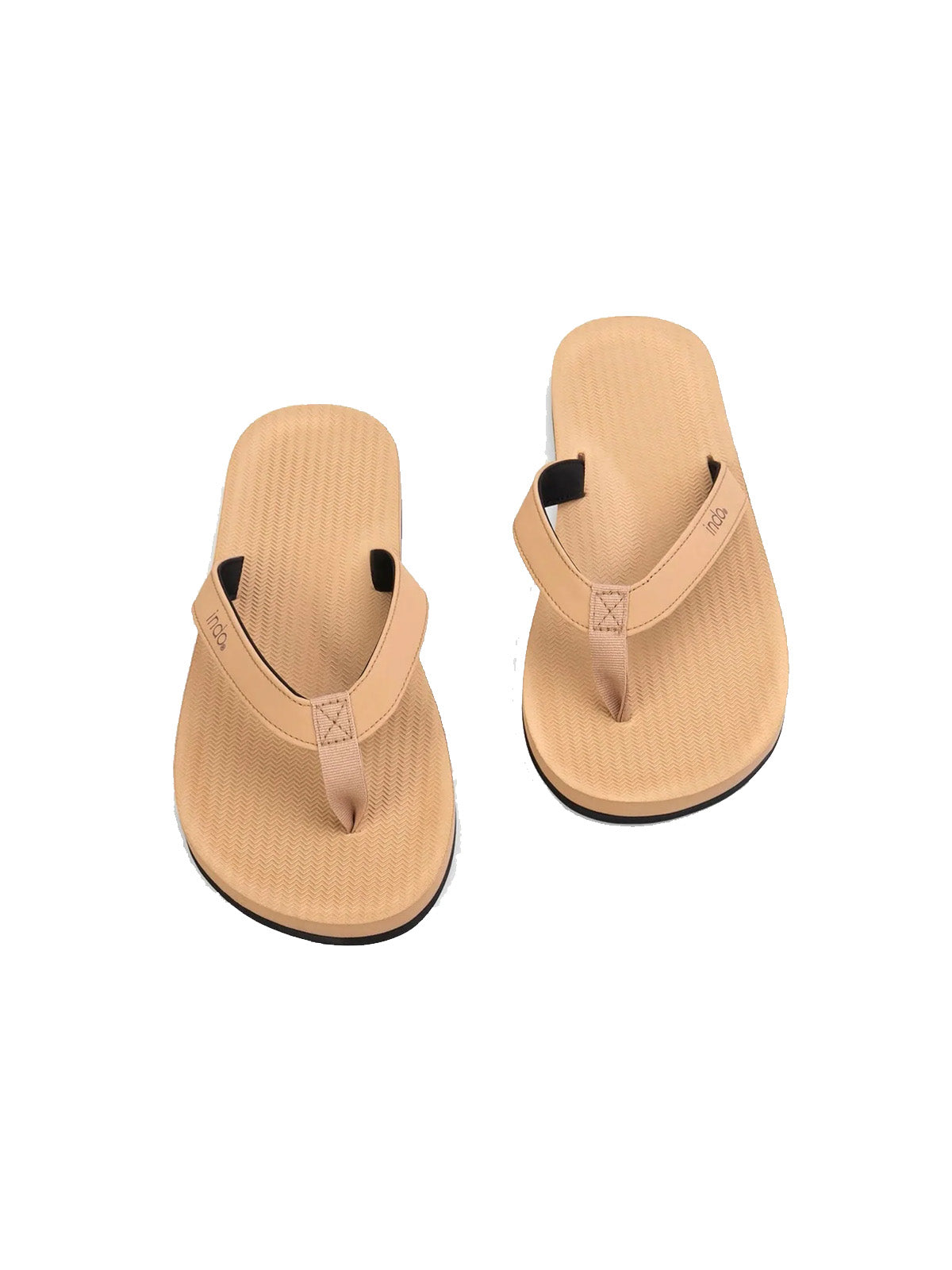 Indosole Mens ESSNTLS Flip Flops Soil Light