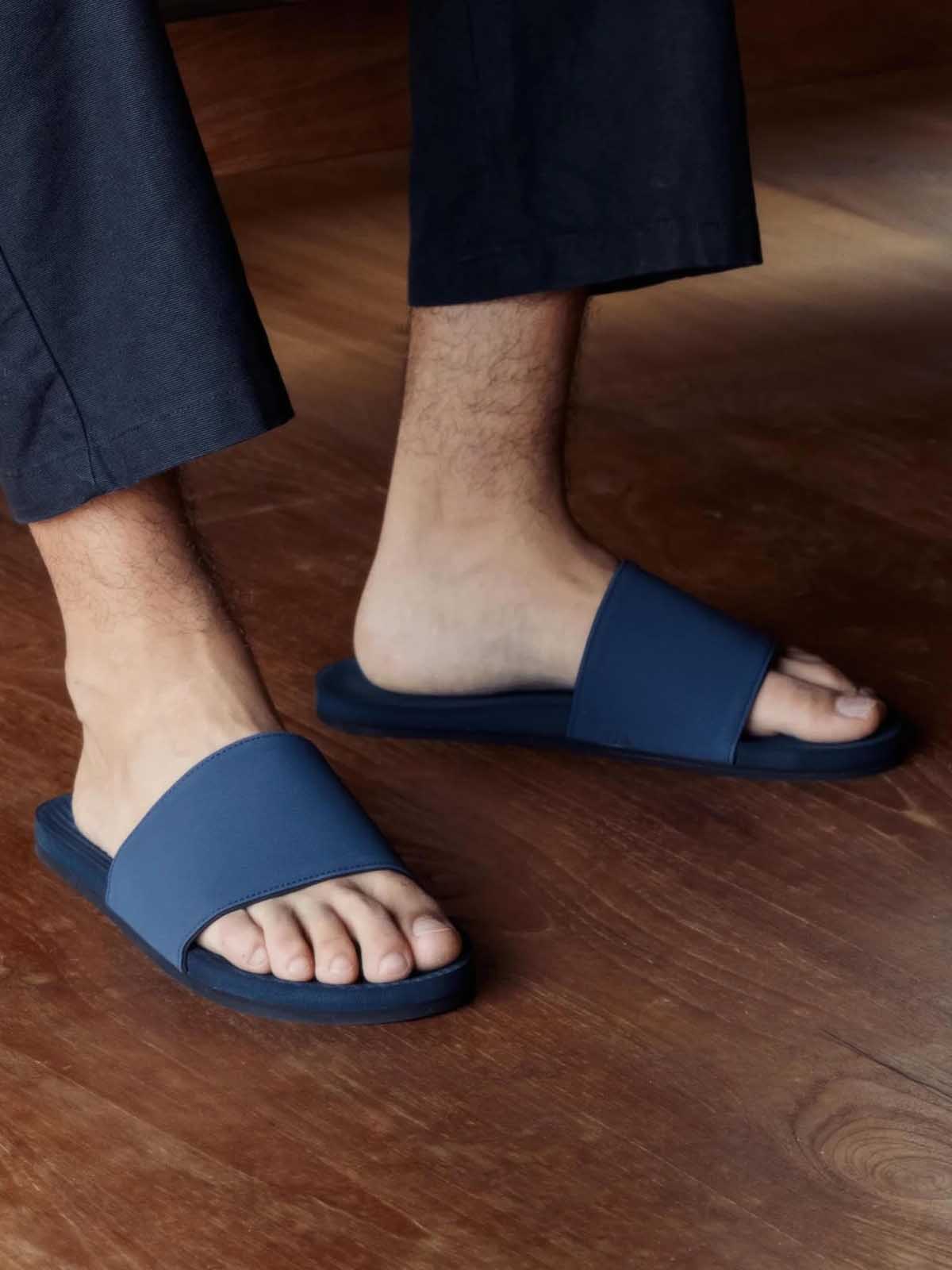 Indosole Mens Sandals Essntls Slides Shore