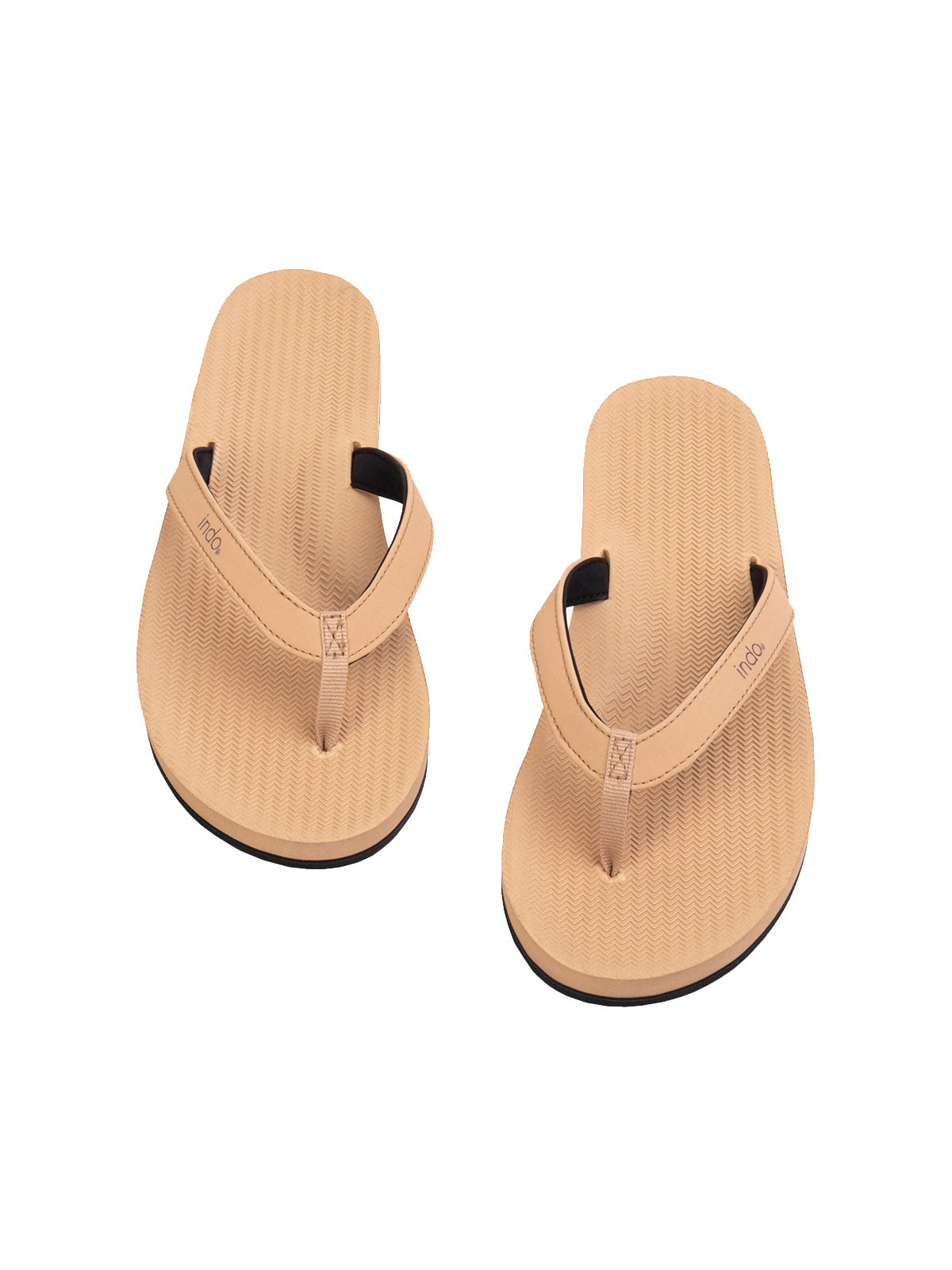Indosole Womens ESSNTLS Flip Flops Soil Light