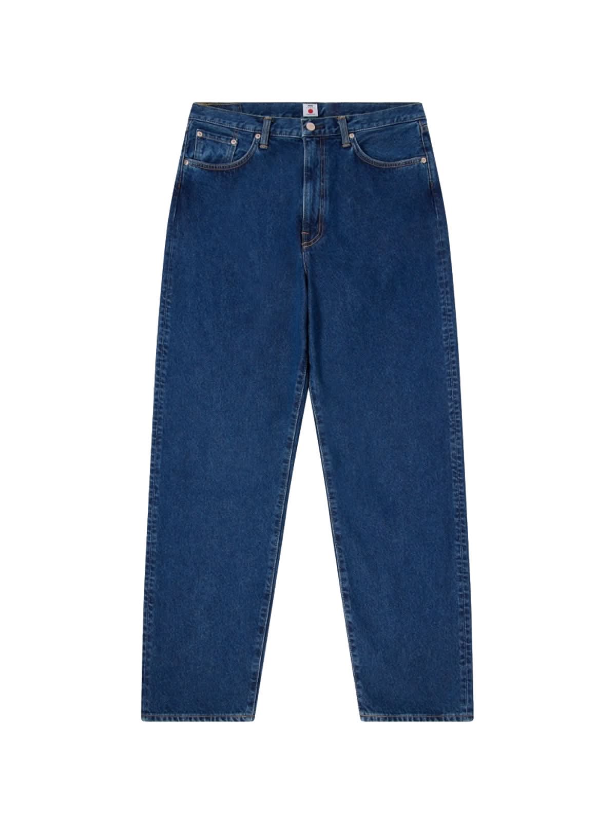 Edwin 12.5oz Kaihara Loose Fit Blue Mid Used L30