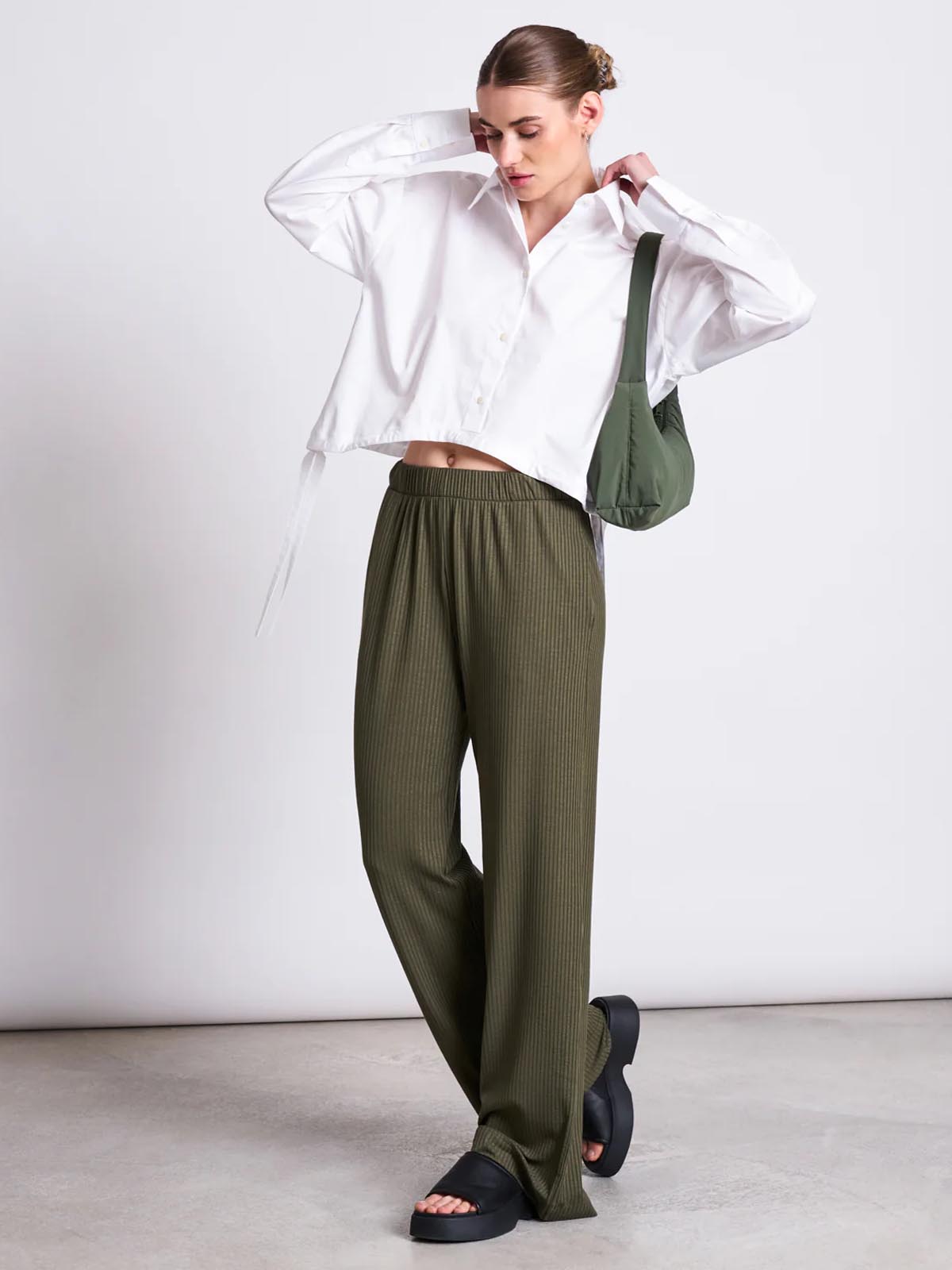 Jan 'n June Lyocell Pants Smilla Dark Olive
