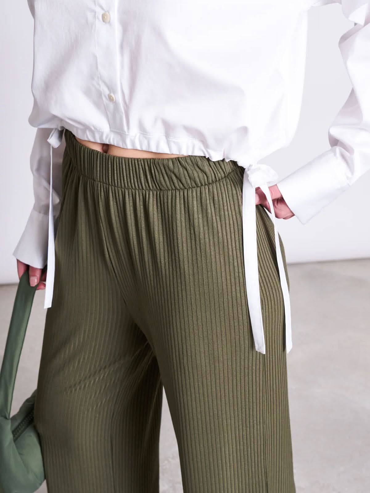 Jan 'n June Lyocell Pants Smilla Dark Olive