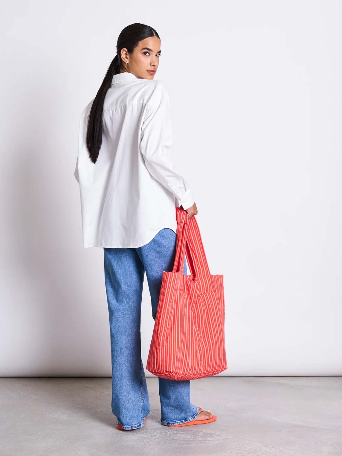 Jan 'n June Oversized Shirt Mamro White