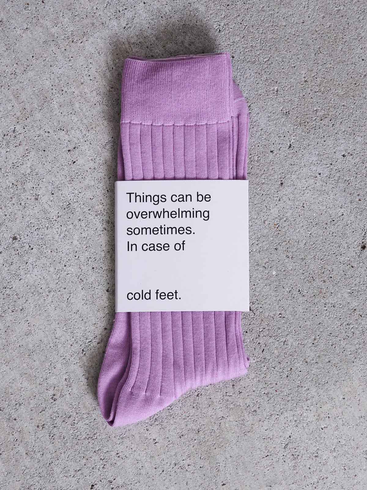 Jan 'n June Socks Orchid