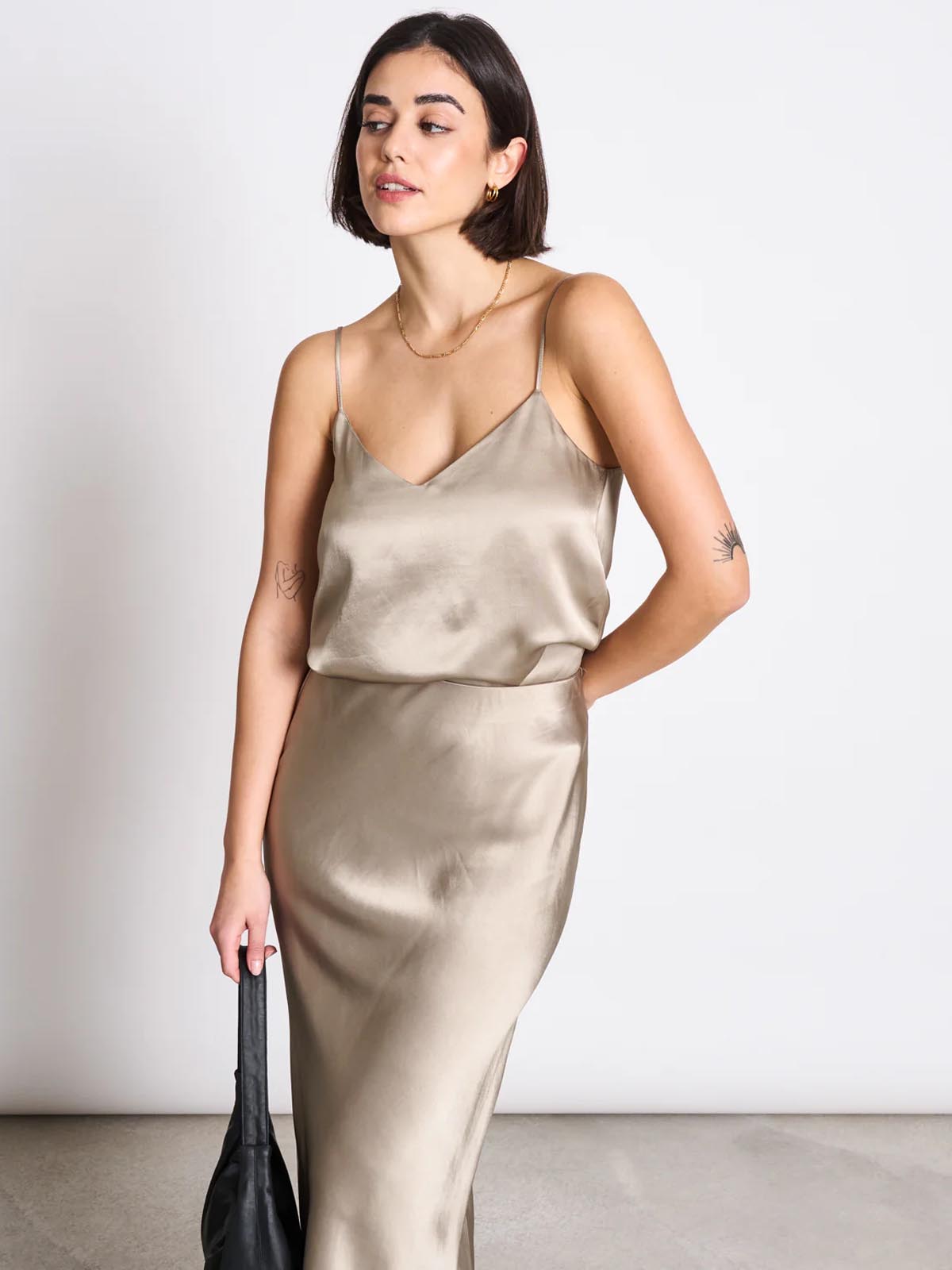 Jan 'n June Top Maude Silver Grey