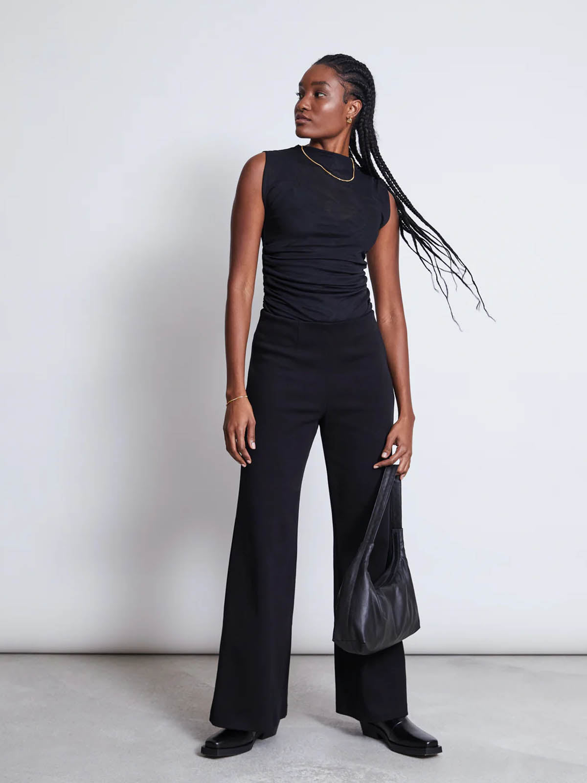 Jan 'n June Wide Pants Kohra Black