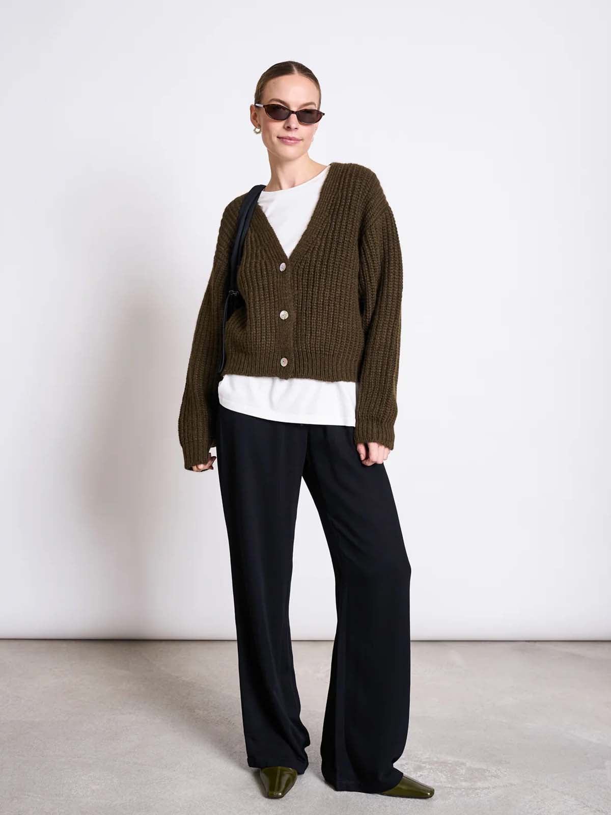 Jan 'n June Alpaka Mix Cardigan Wooly Lena Rosmary