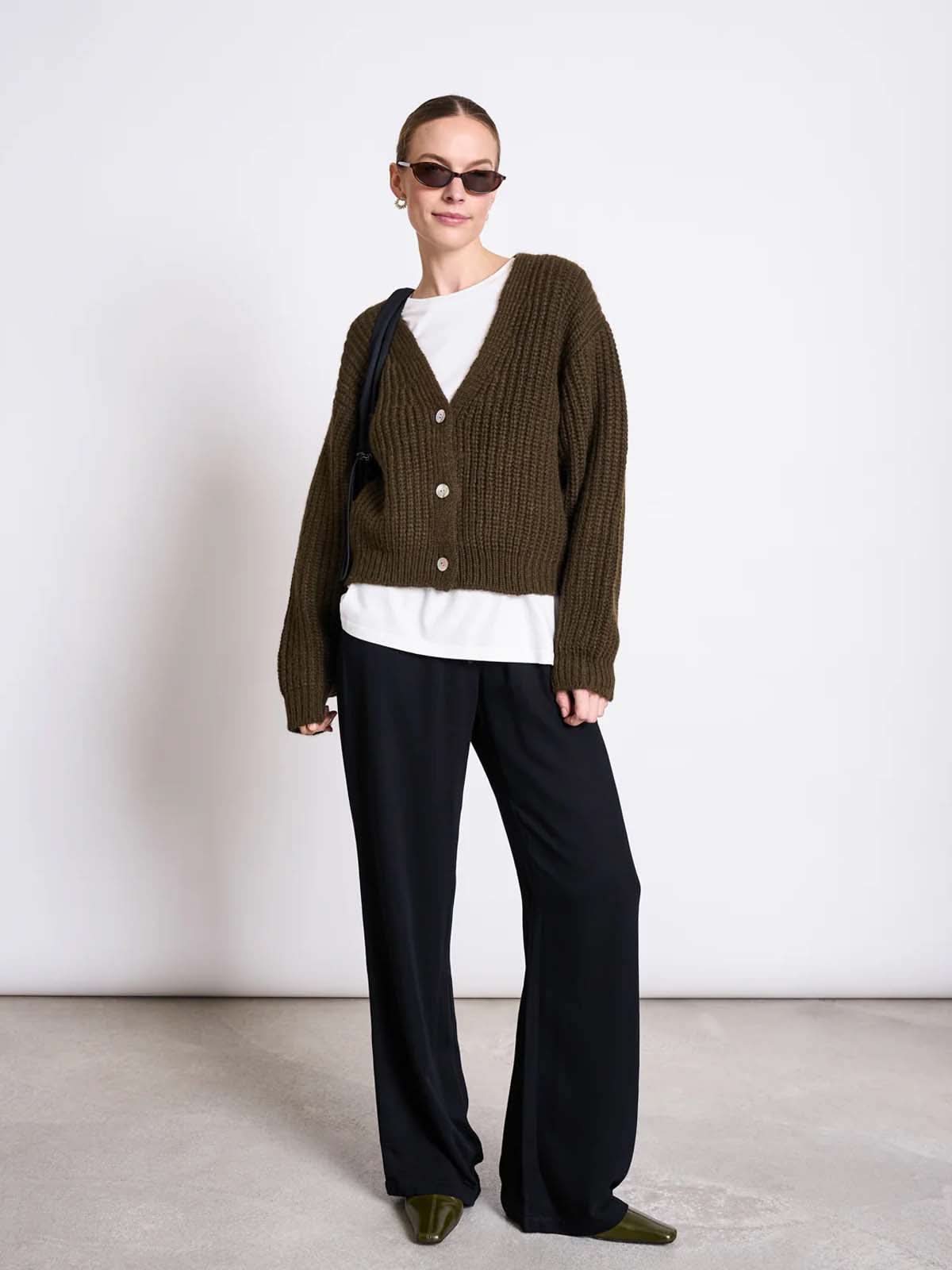 Jan 'n June Alpaka Mix Cardigan Wooly Lena Rosmary
