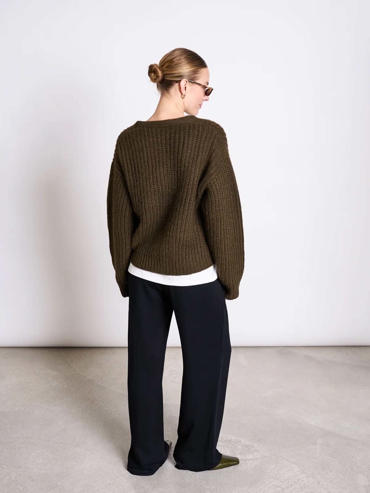 Jan 'n June Alpaka Mix Cardigan Wooly Lena Rosmary