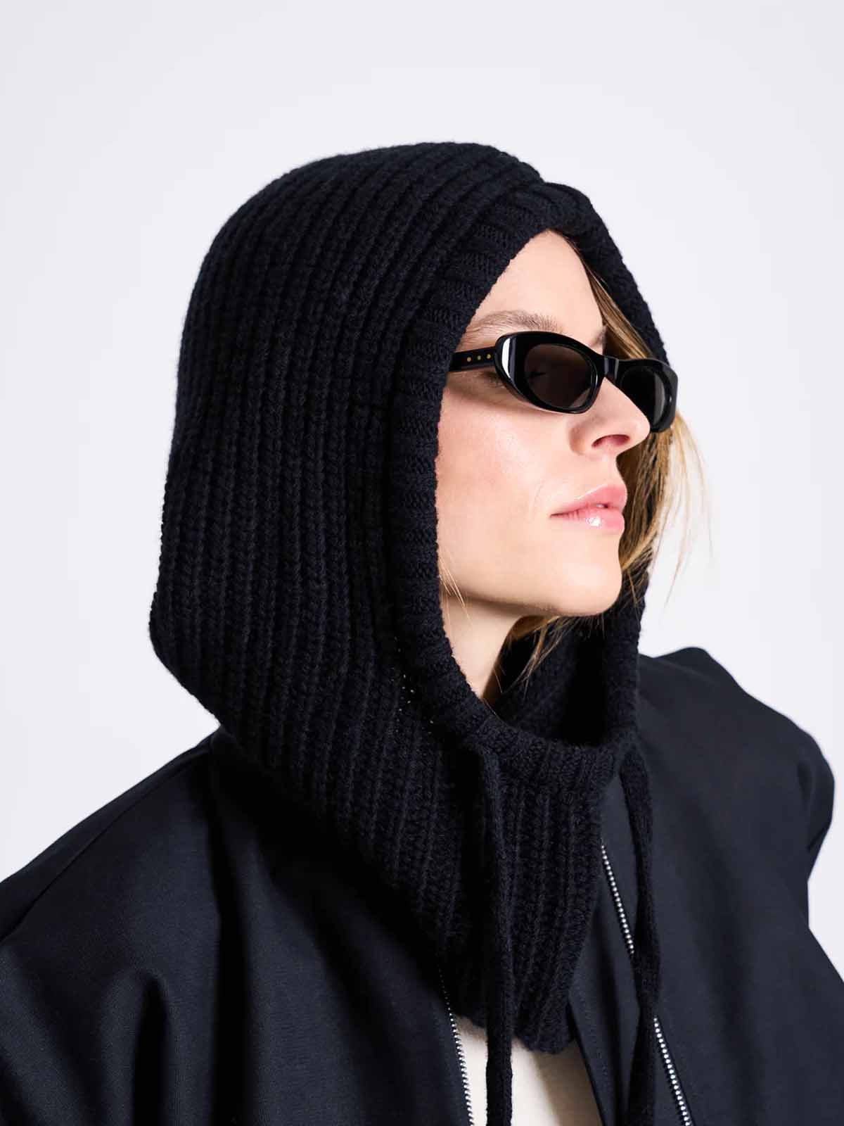 Jan 'n June Balaclava Wooly Pioggia Black